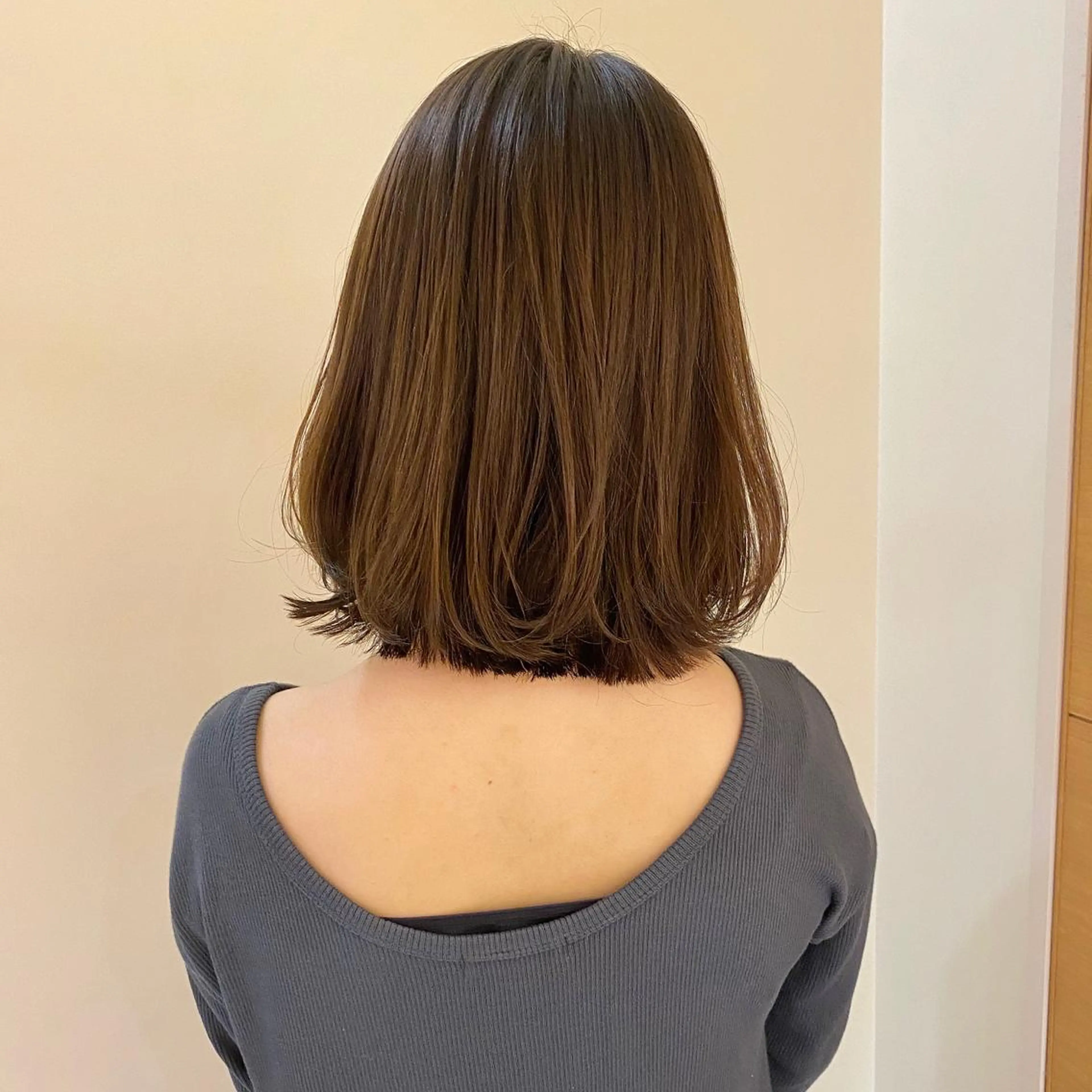 ミディアム カラー ヘアカラー コマツリサ ROCCO eastのヘアスタイル