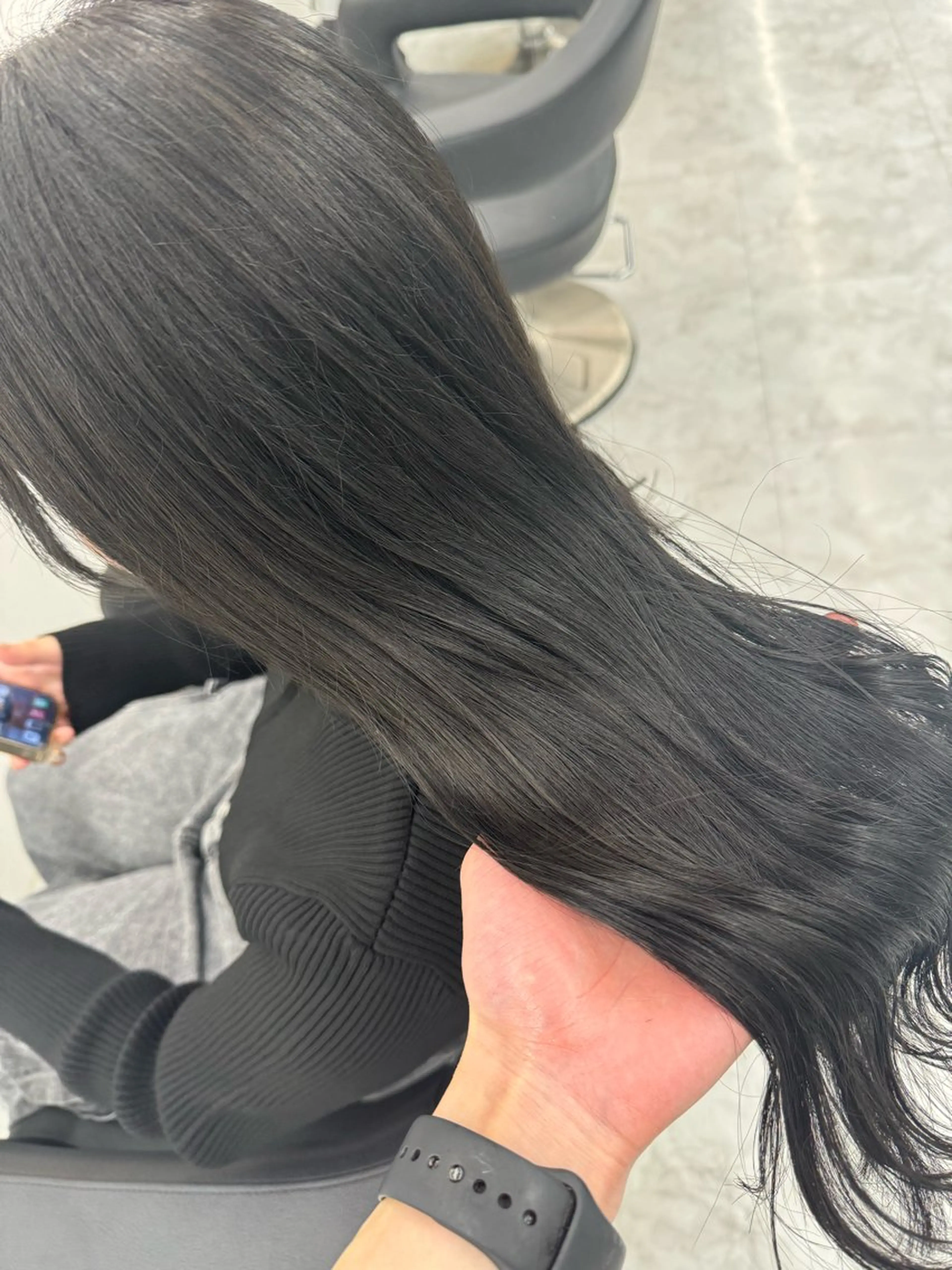 ロング カラー ヘアアレンジ カット ヘアカラー トリートメント 【透明感×レイヤー】 🍃RIKU🍃のヘアスタイル