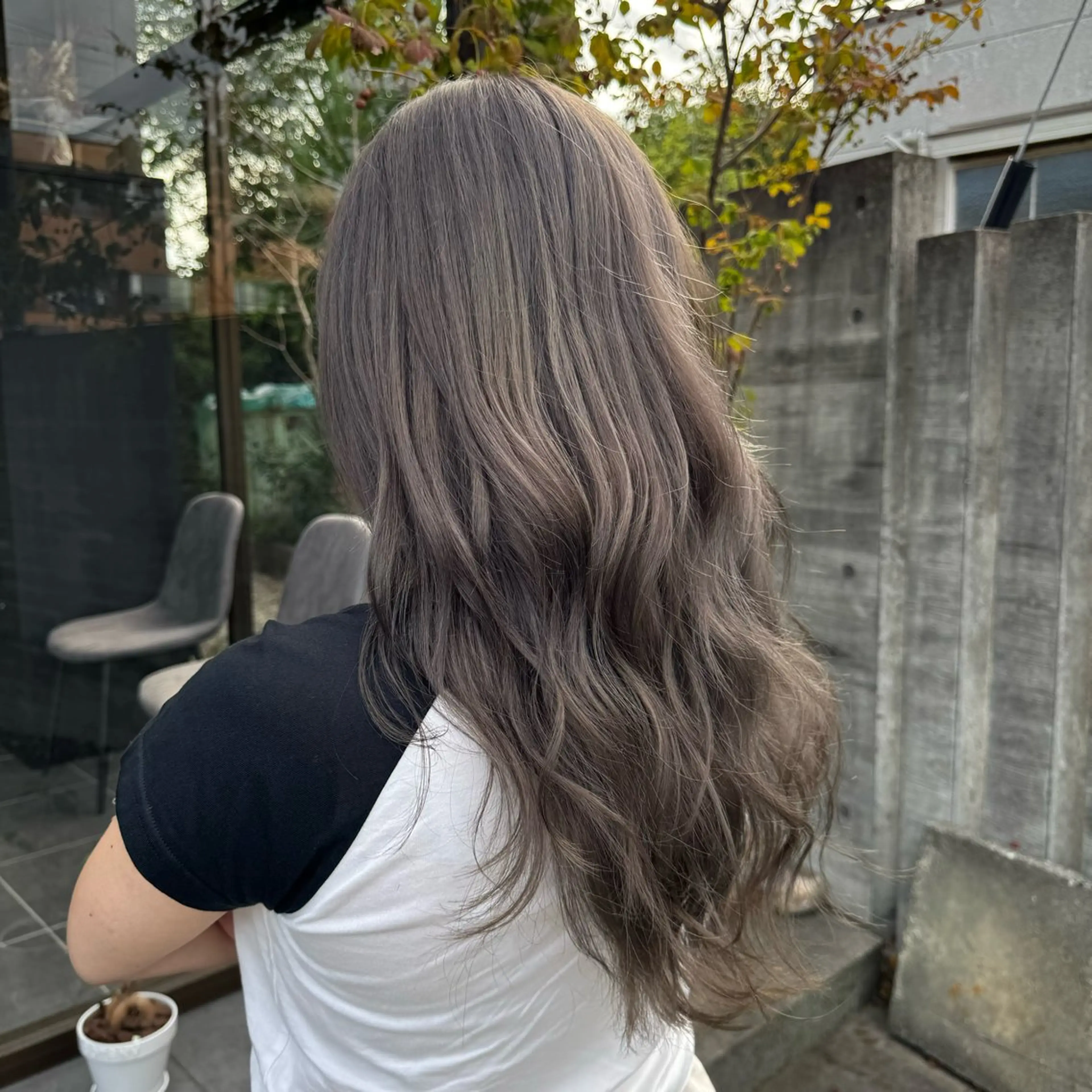 ロング カラー ヘアカラー パーマモデル募集中 渥美翔人のヘアスタイル