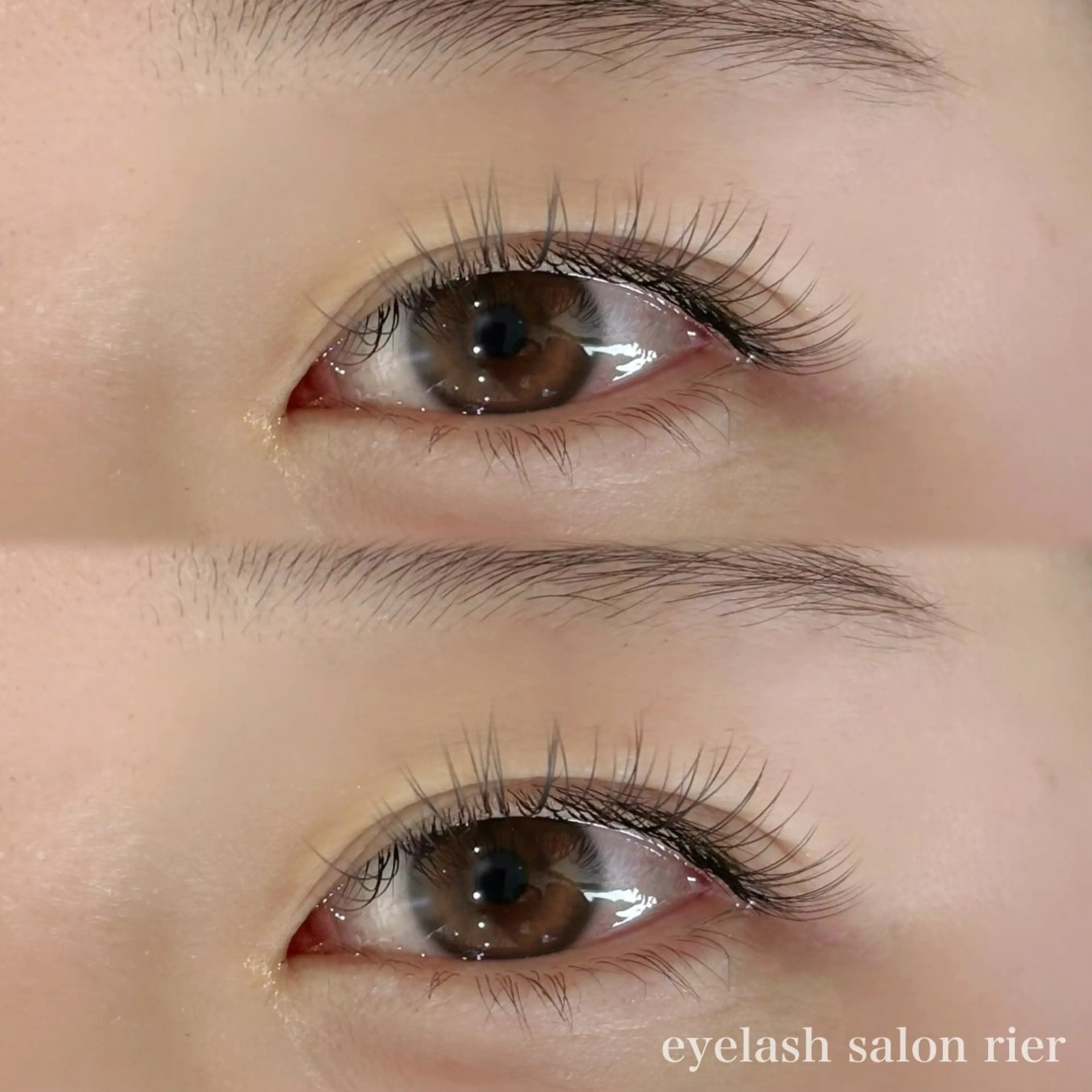 マツエク・マツパ フラットラッシュ rier 林田のマツエク・マツパデザイン