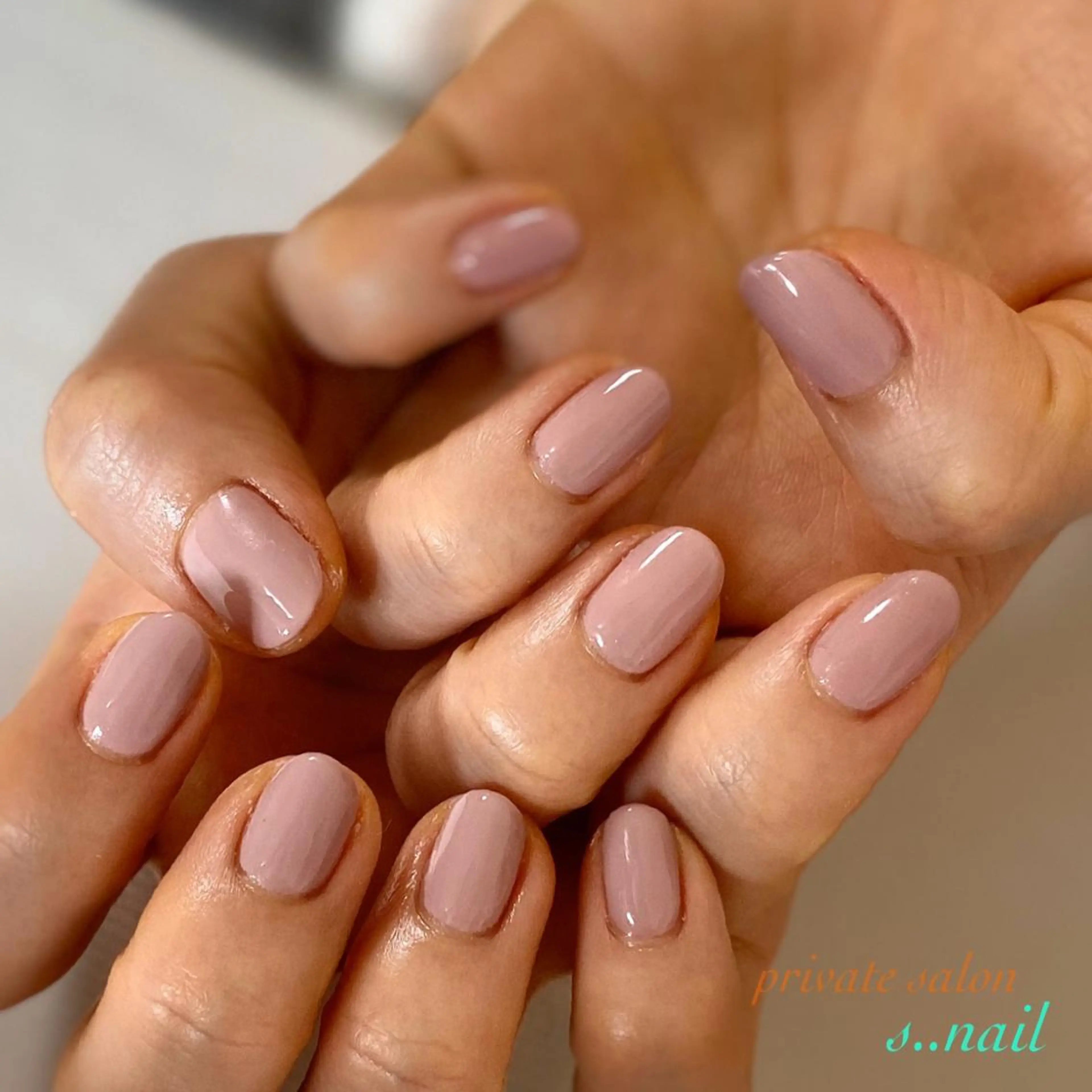 ネイル ワンカラーネイル ピンク ハンドネイル フットネイル s..nail / MORITAのネイルデザイン