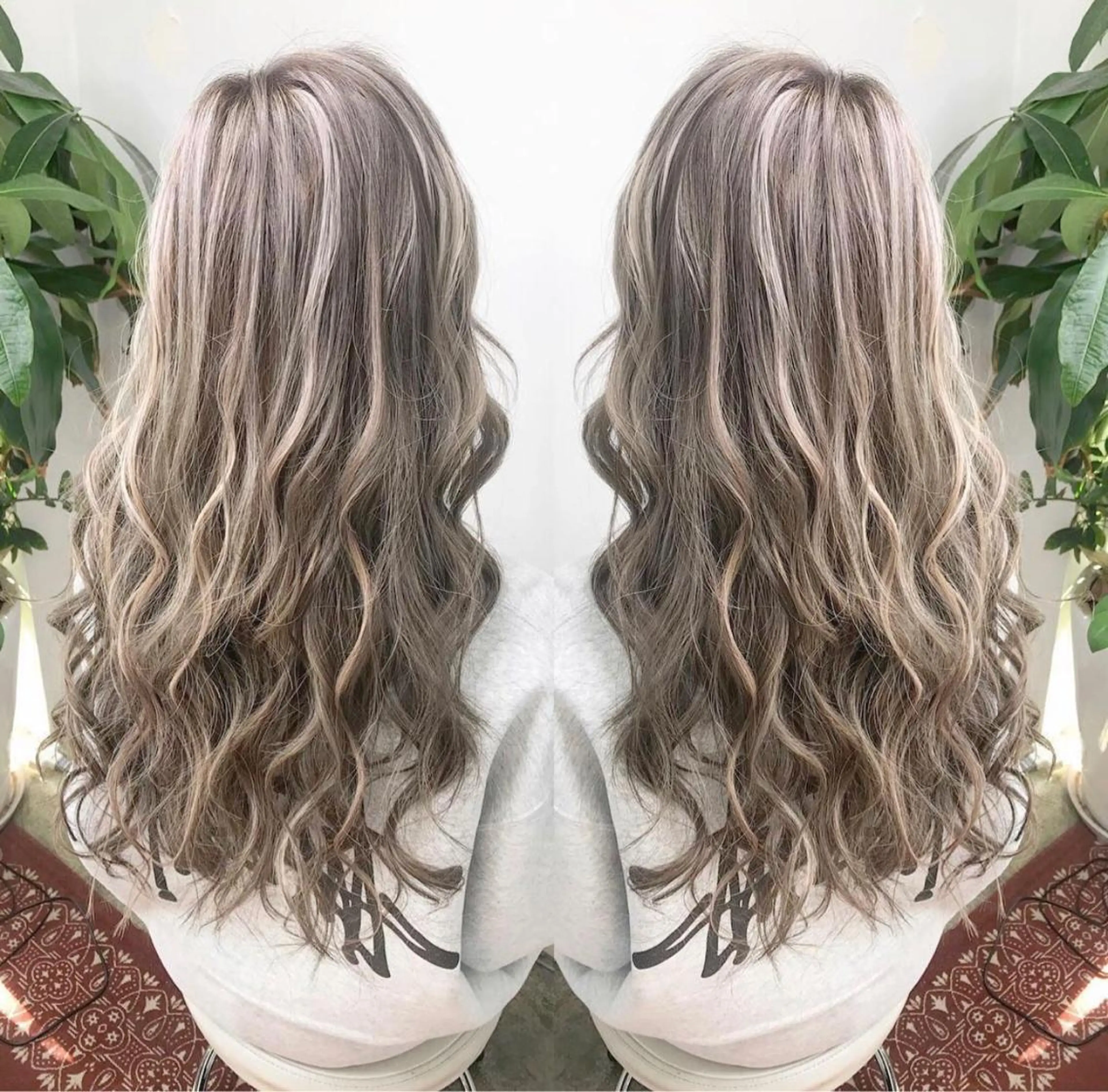 ロング 美魔女 美容師NAOのヘアスタイル