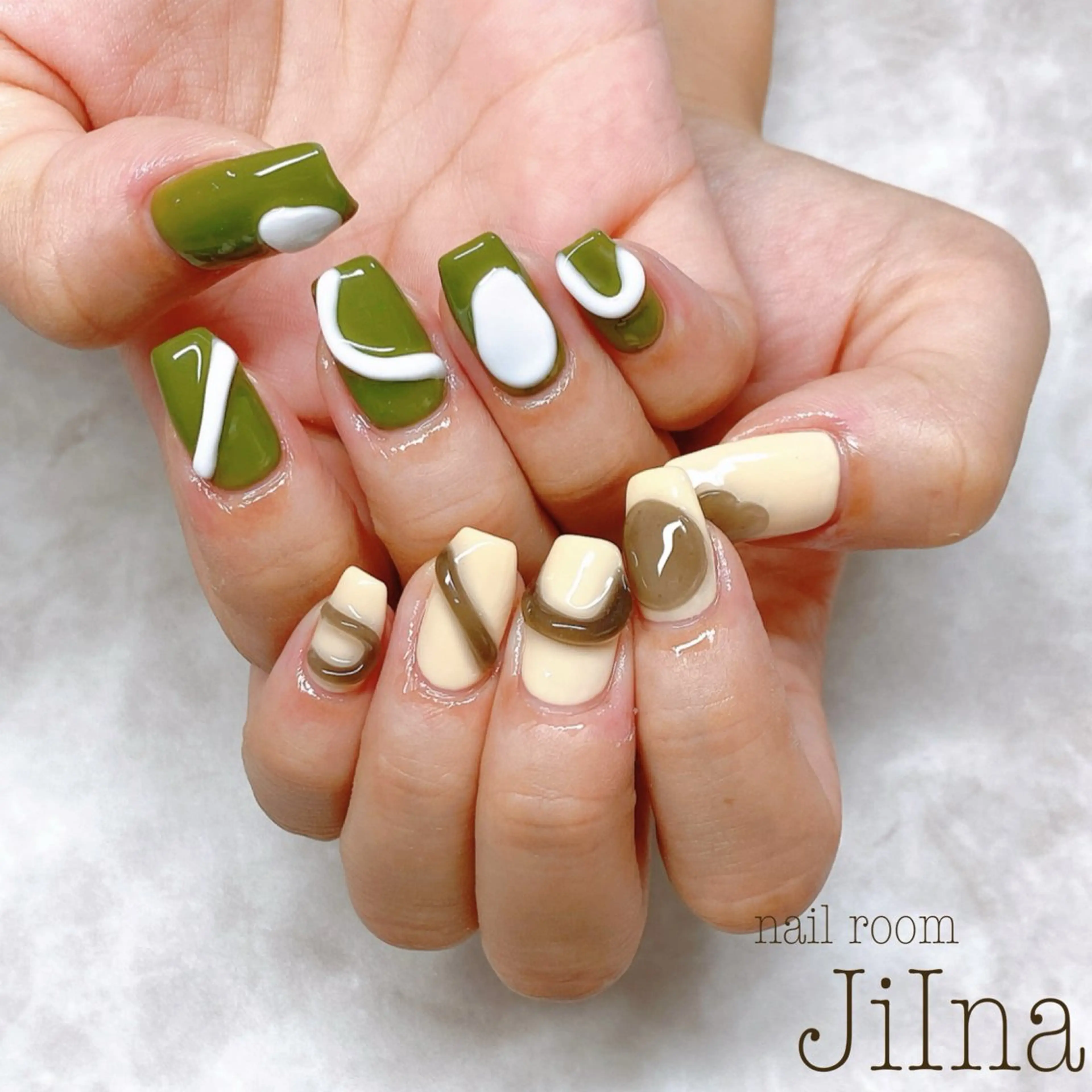 ネイル 持ち込み JiIna nailのネイルデザイン