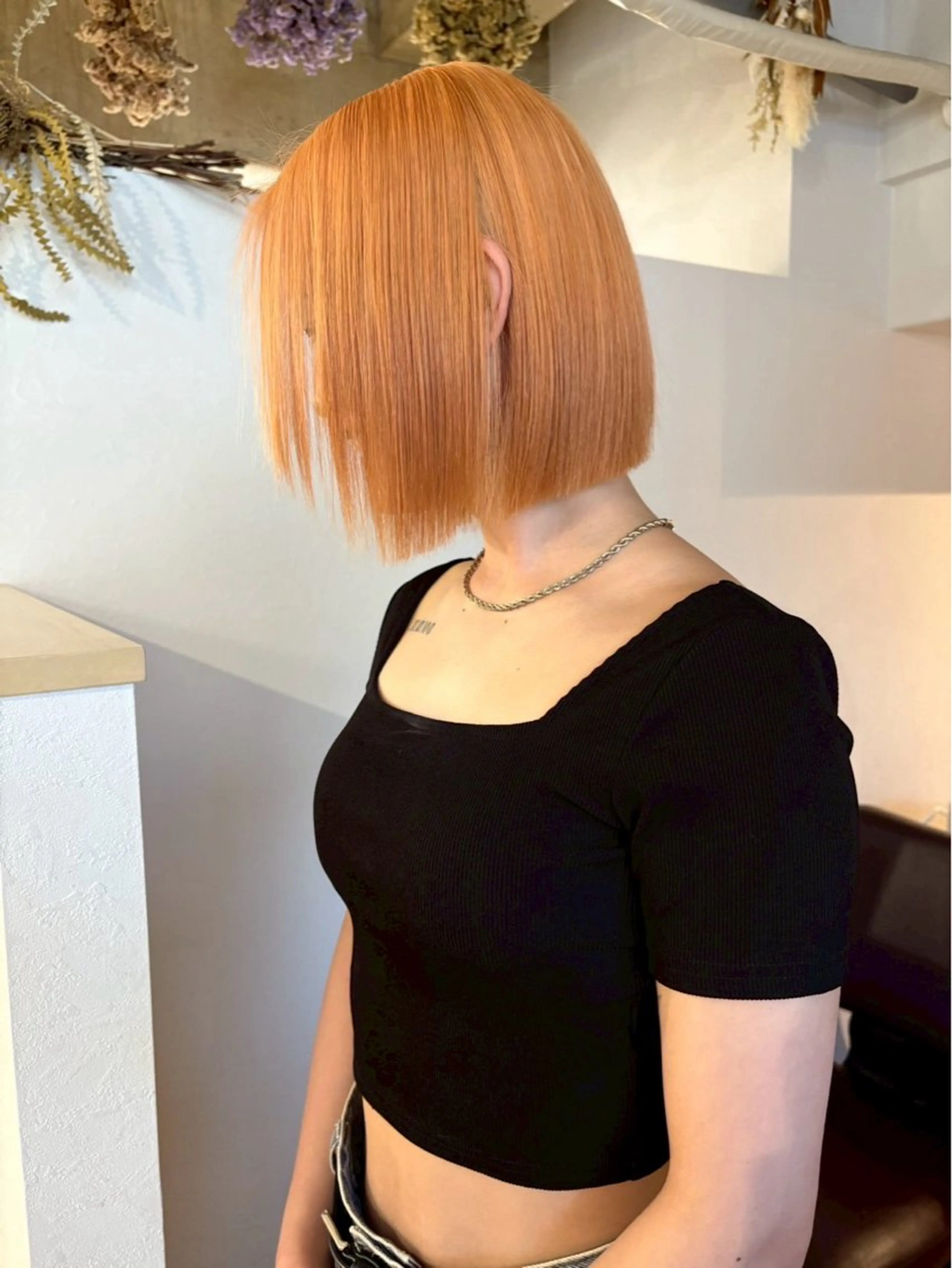 ショート maho/ブリーチ ミルクティー四条大宮のヘアスタイル