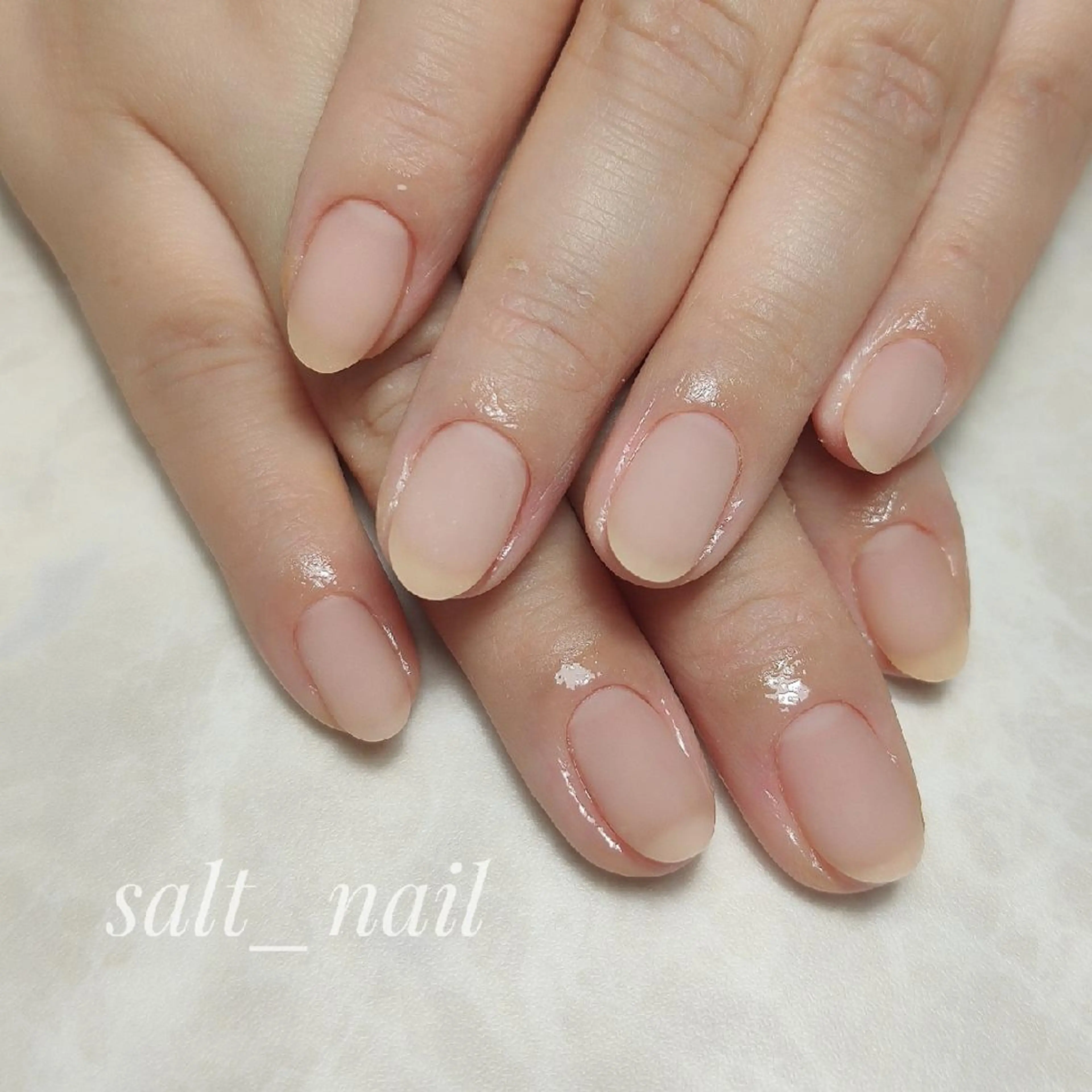 ネイル マットネイル 個人サロン saltnailのネイルデザイン