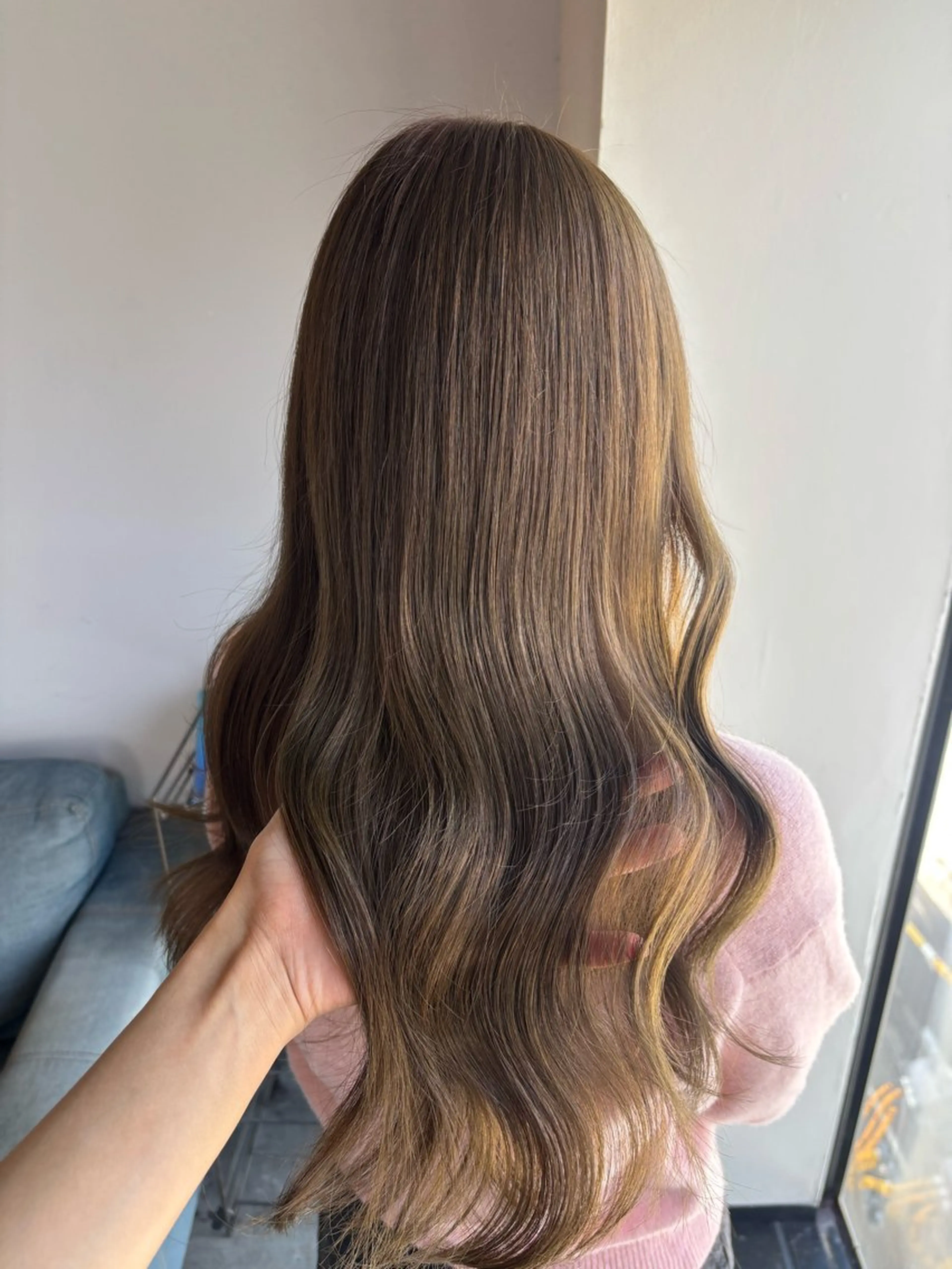ロング カラー カット ヘアカラー トリートメント 🌐NATSUMI 🌐【寒色カラー】のヘアスタイル