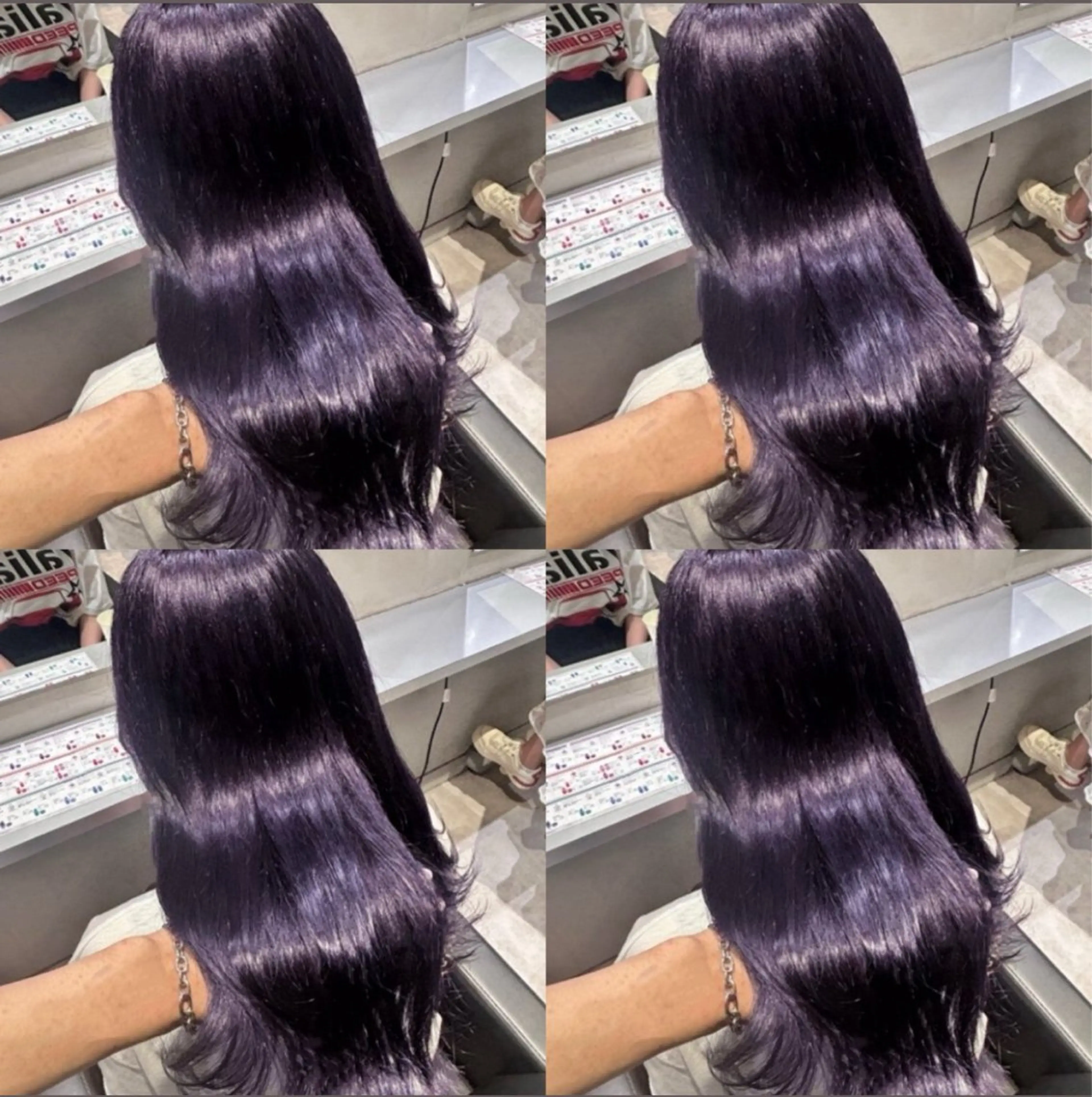 ロング カラー ヘアカラー トリートメント 透明感×髪質改善× エクステそうまのヘアスタイル