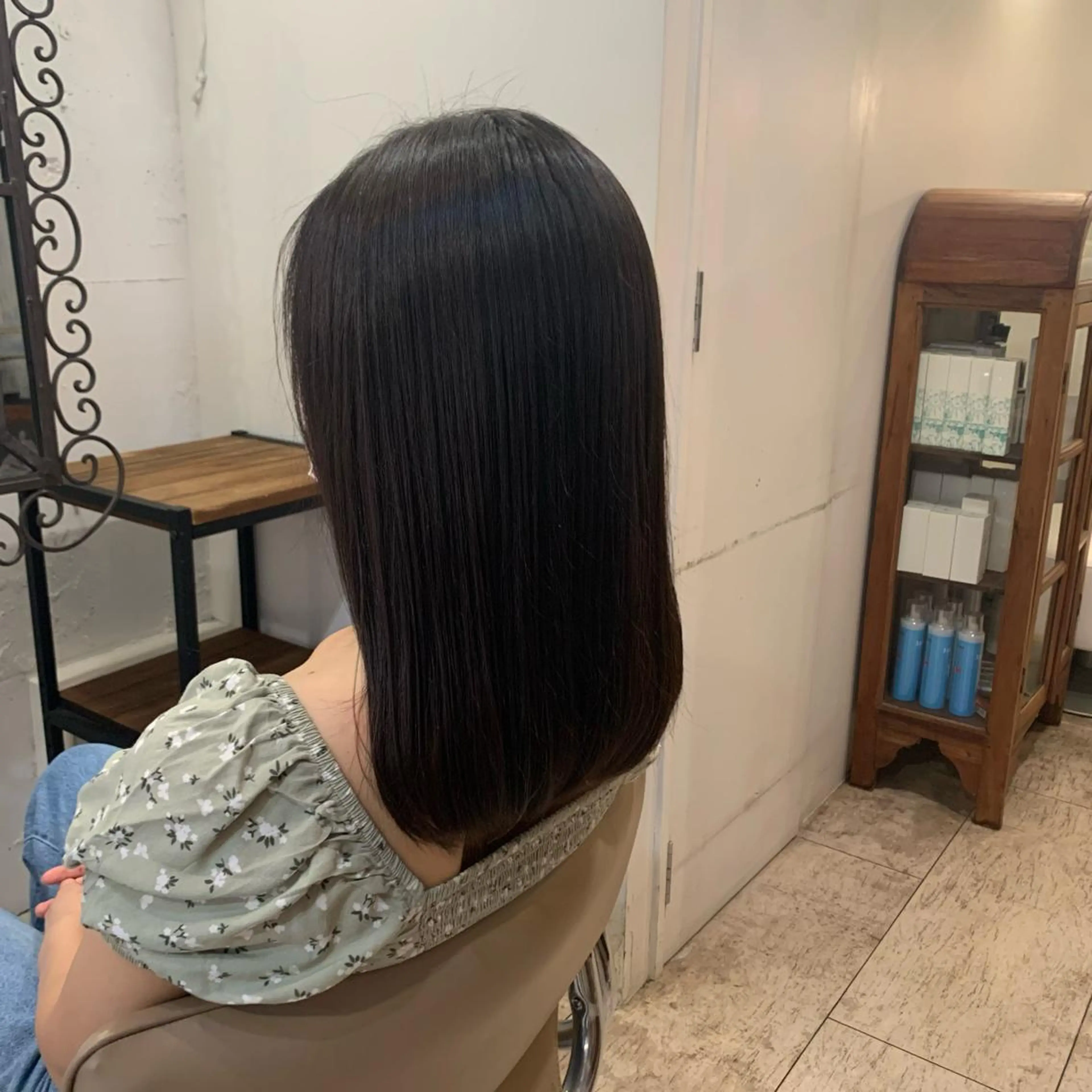 ミディアム カラー ヘアアレンジ 透明感カラー zeen札幌店所属・sumina すみなのヘアスタイル