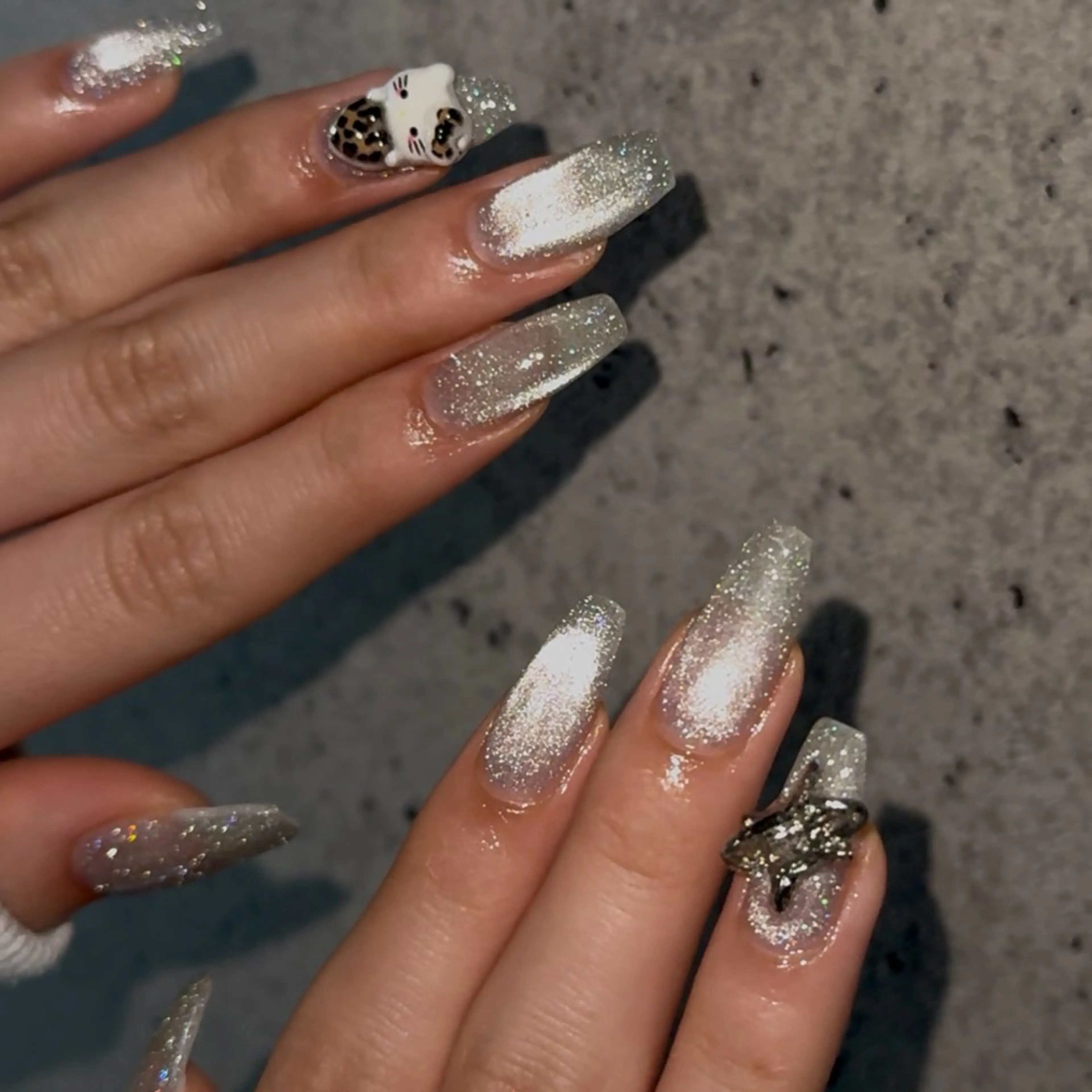 初回ソフトジェルオフ無料✧⟡ mirror /magnet / flash ⟡✧の写真