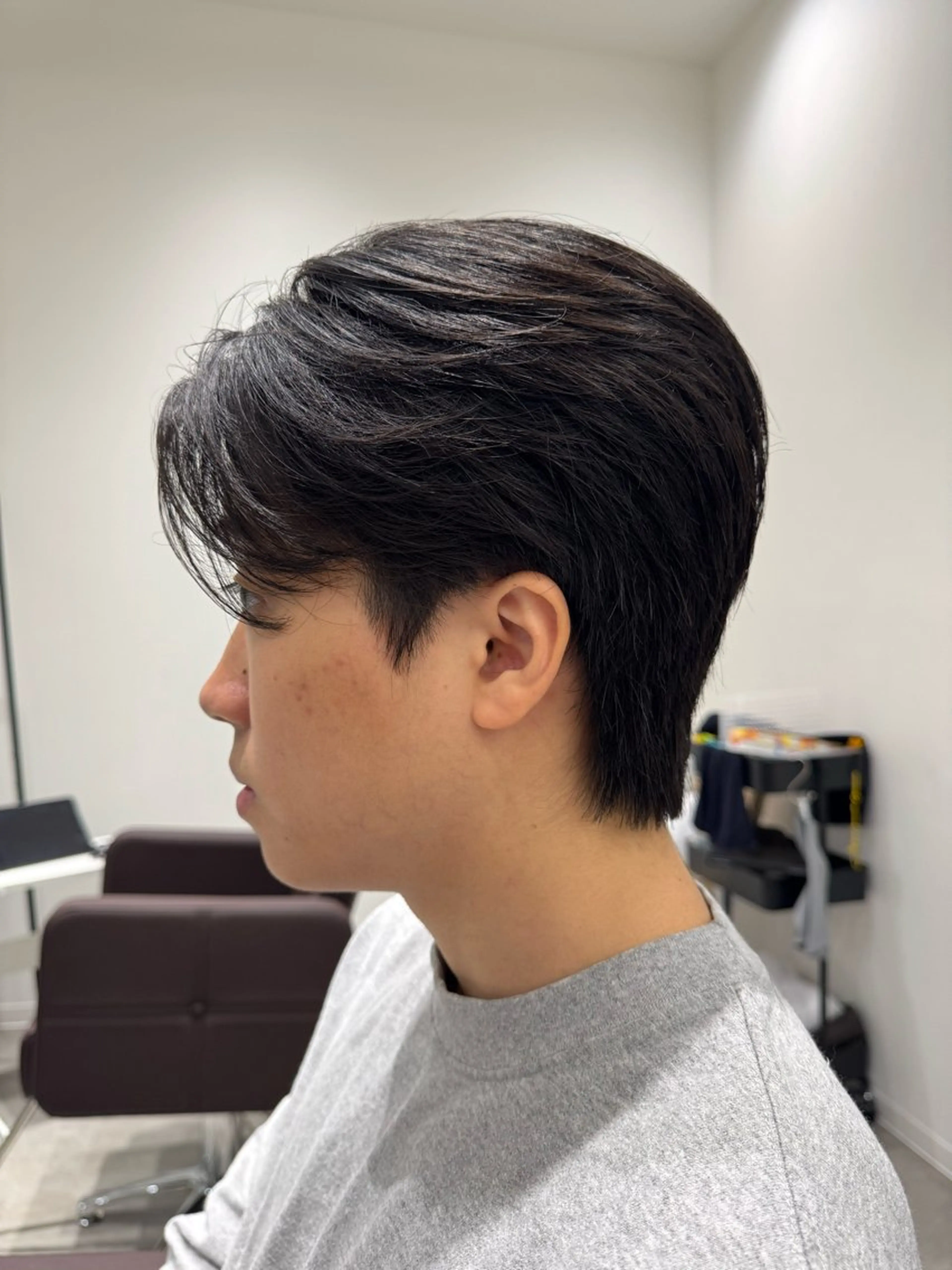 メンズ カット 横浜/センターパート /takumiのヘアスタイル