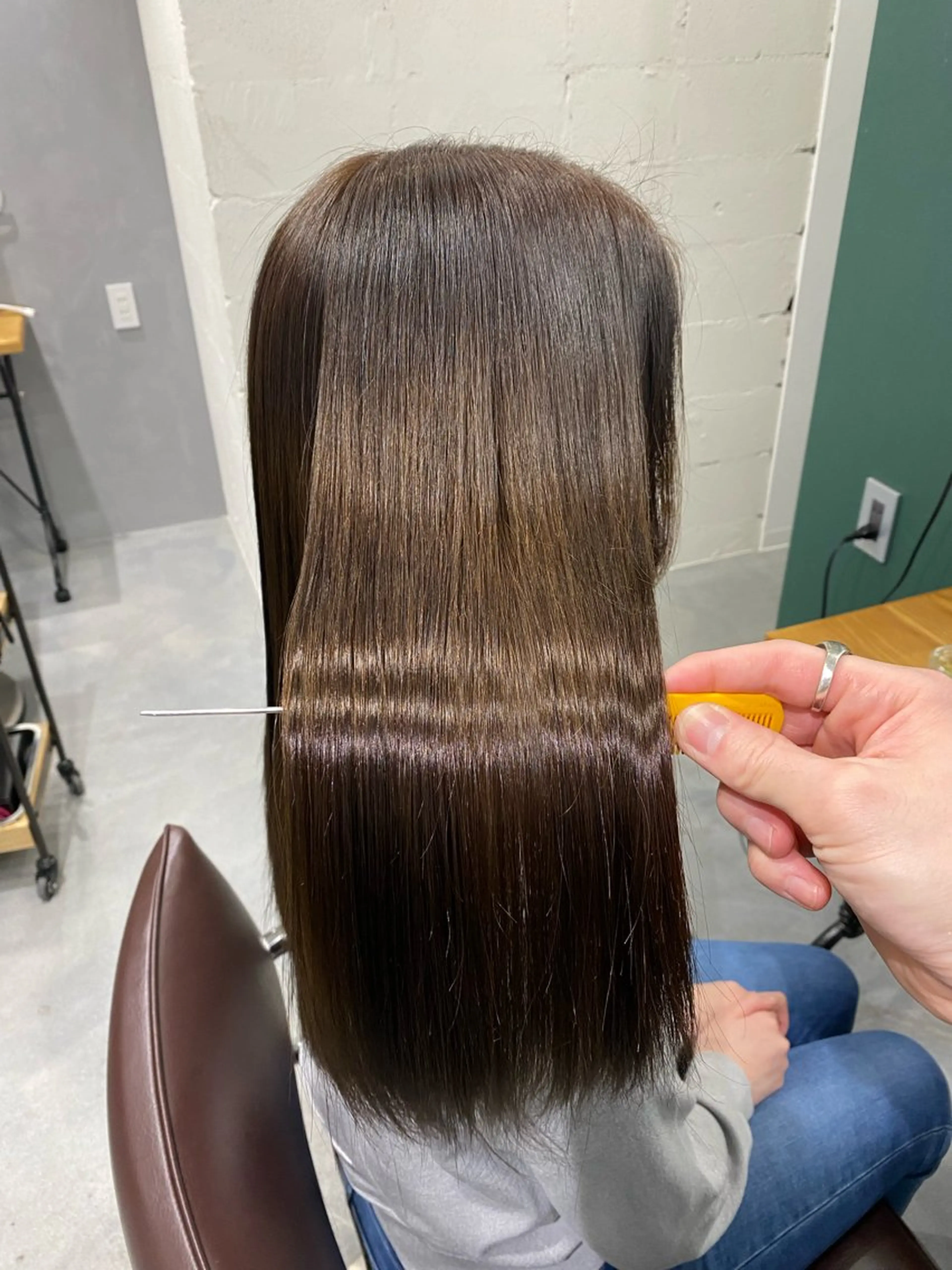 人気NO.1🕊‎徹底ケアメニュー ワンカラー＋髪質改善サブリミック🫧  17600→11900の写真