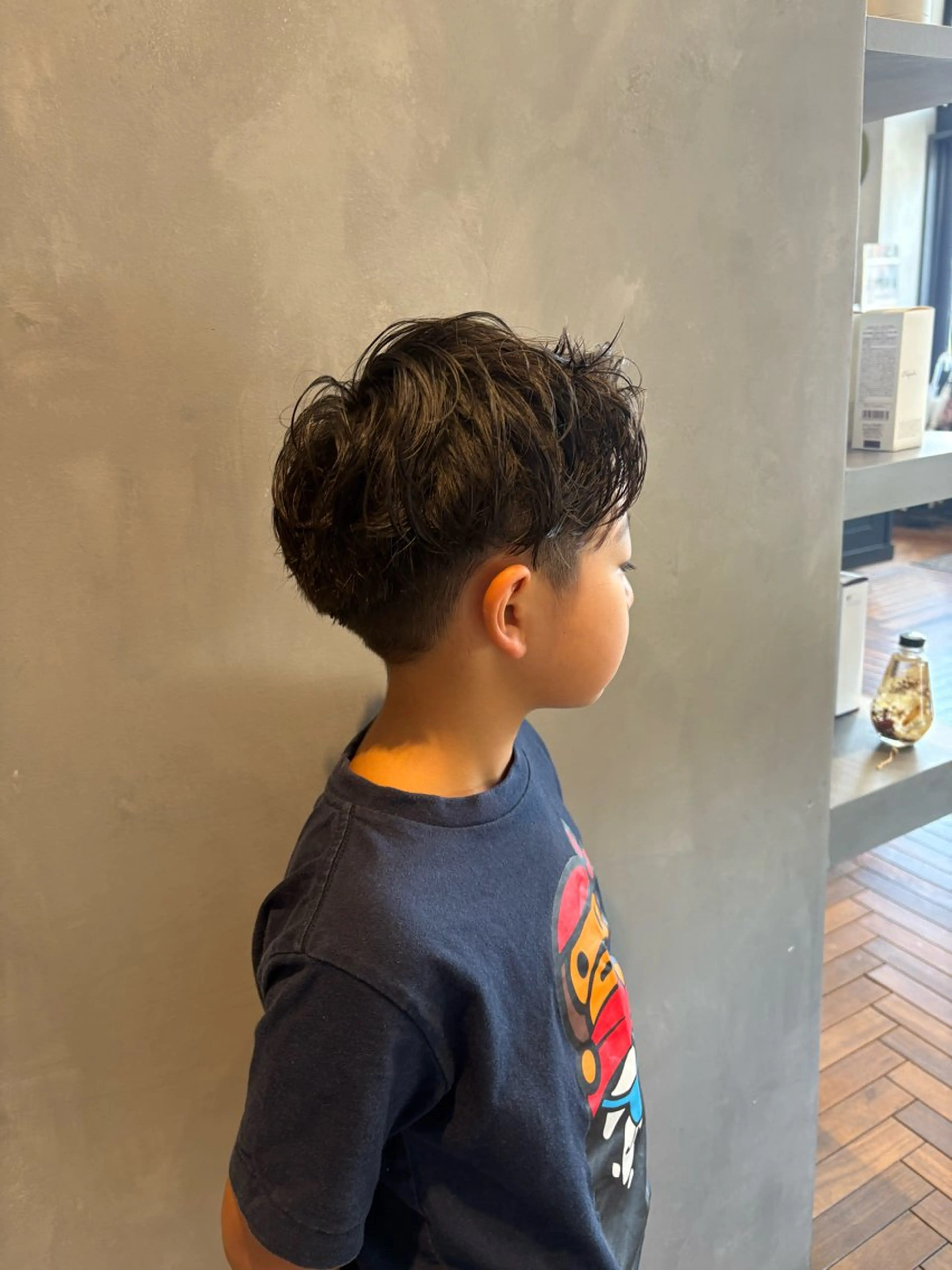 ショート パーマ メンズ メンズパーマ ニュアンスパーマ 10〜30代垢抜けメ ンズ特化/入沢花音の眉毛・アイブロウイメージ