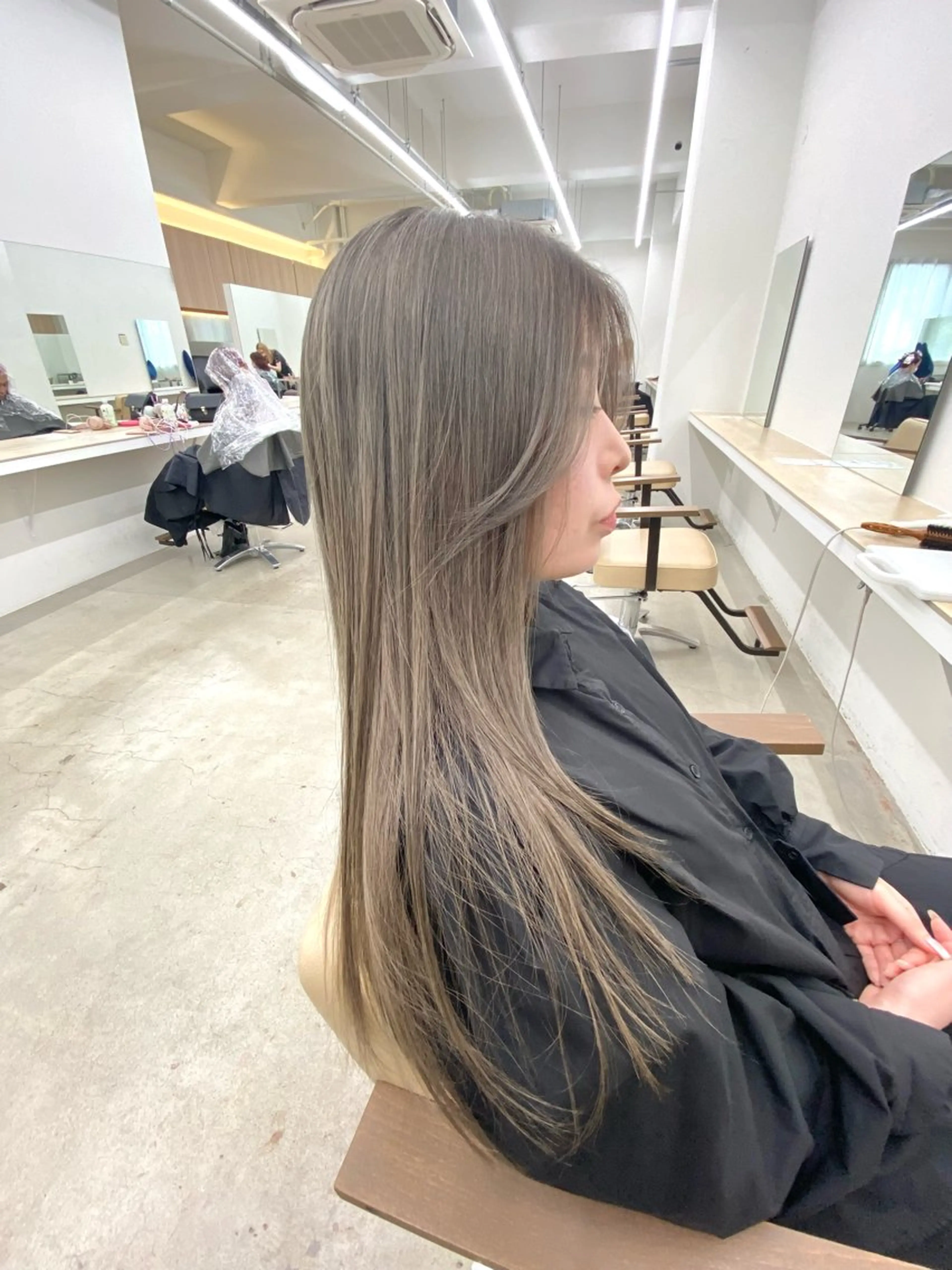 ロング カラー カット ヘアカラー トリートメント BOB🌟ハイトーン /ブリーチ/TAKUのヘアスタイル