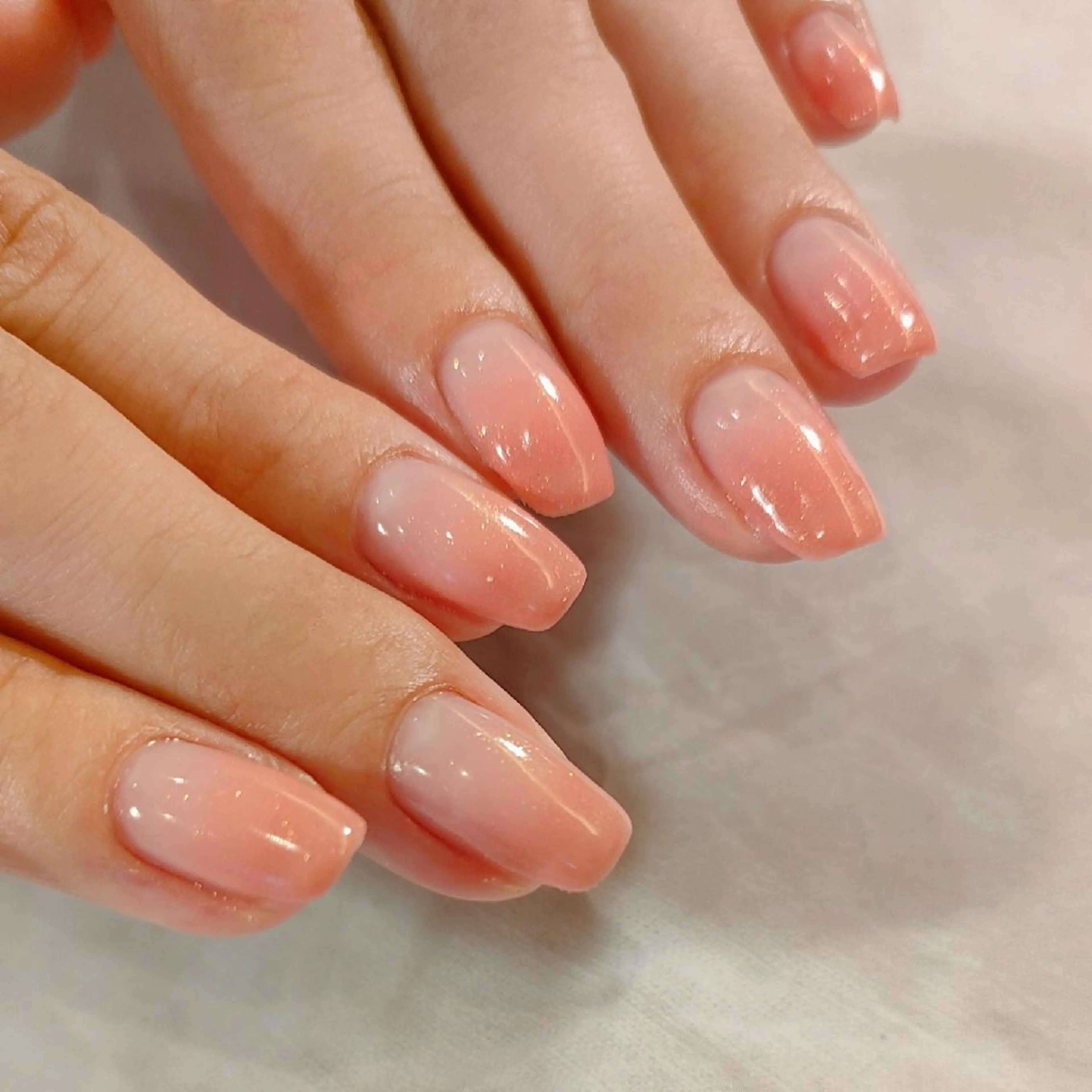 ネイル シンプルネイル スクエアネイル ina nail イナのネイルデザイン