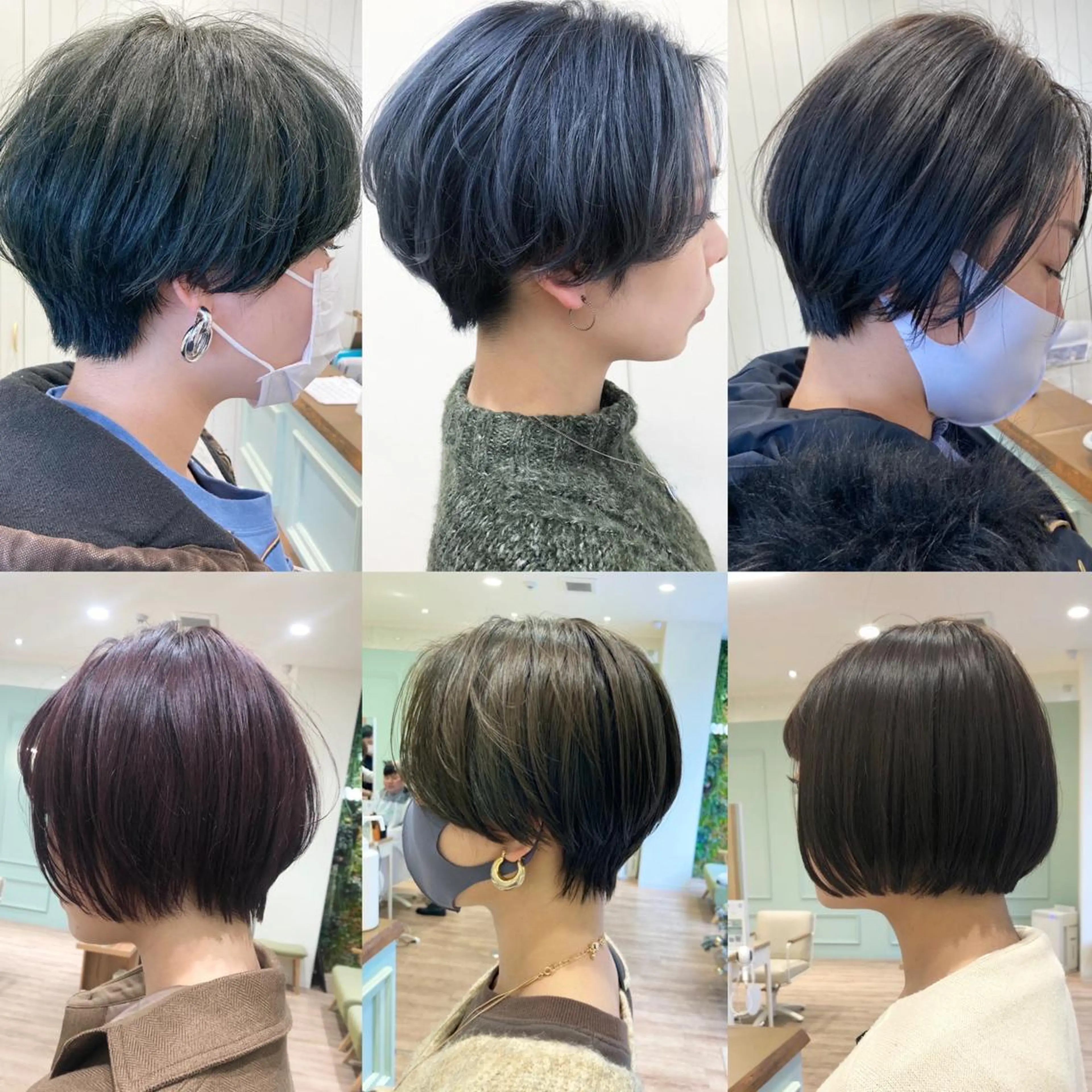 ショート ケアブリーチ 坪井佑樹のヘアスタイル