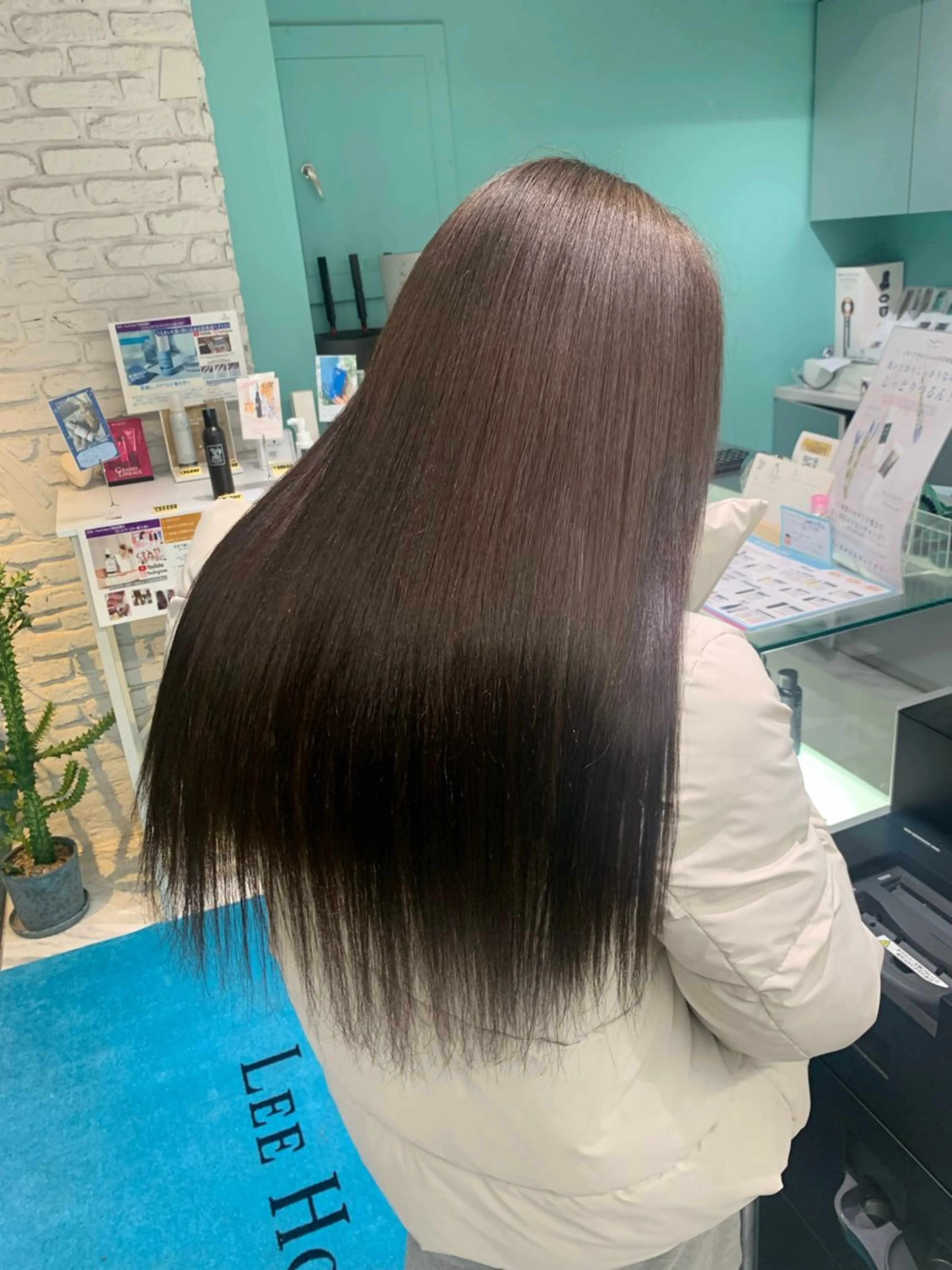 ロング 髪質改善 トリートメント カット ヘアカラー 縮毛矯正 トリートメント 髪質改善/縮毛矯正 心斎橋/池本有宏のヘアスタイル