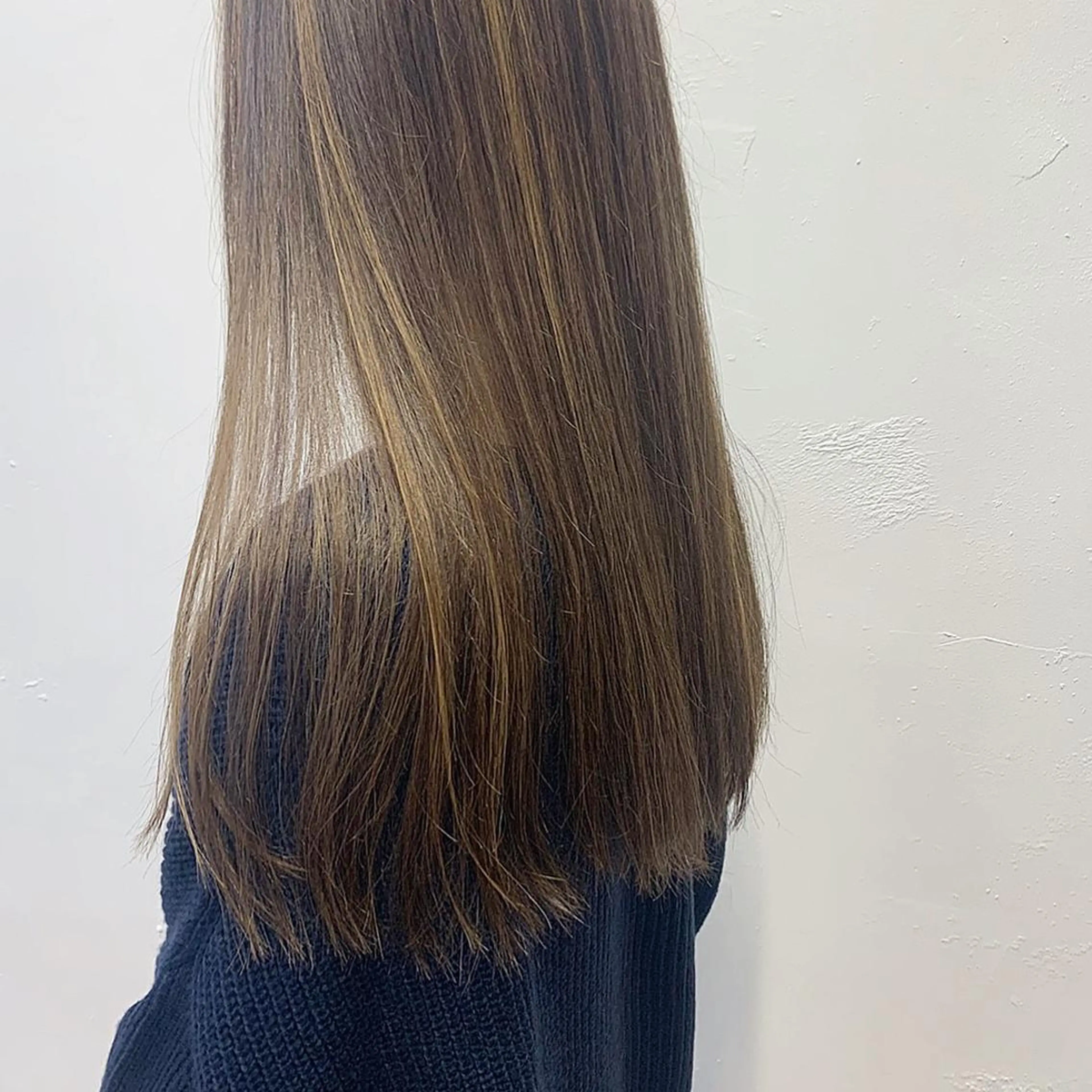 ロング カラー ハイライトカラー ハイライト ヘアカラー Sana / 韓国ヘア / カラーのヘアスタイル