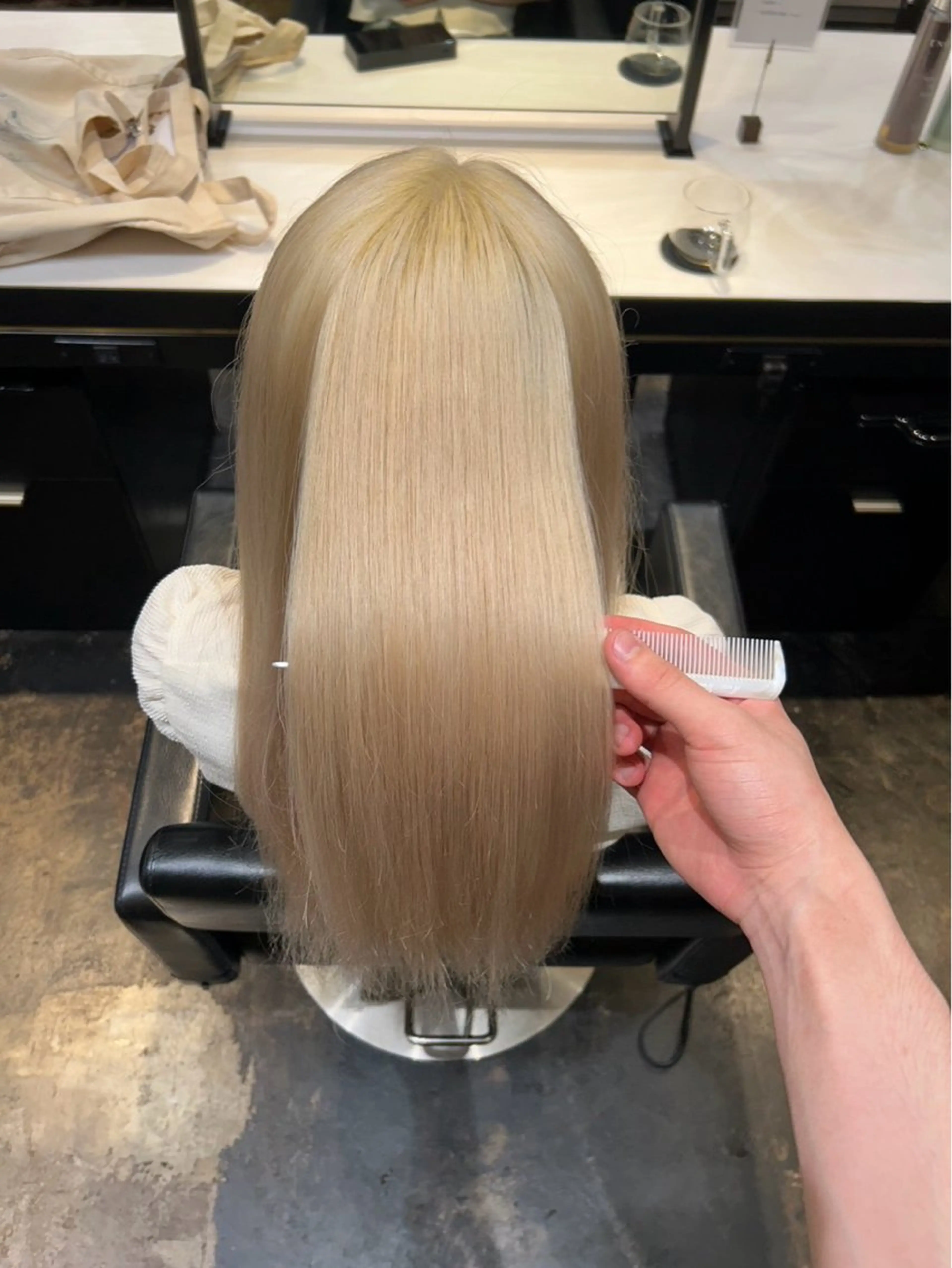 カラー ハイトーンカラー 👑パーマ/ ショート👑拓海のヘアスタイル