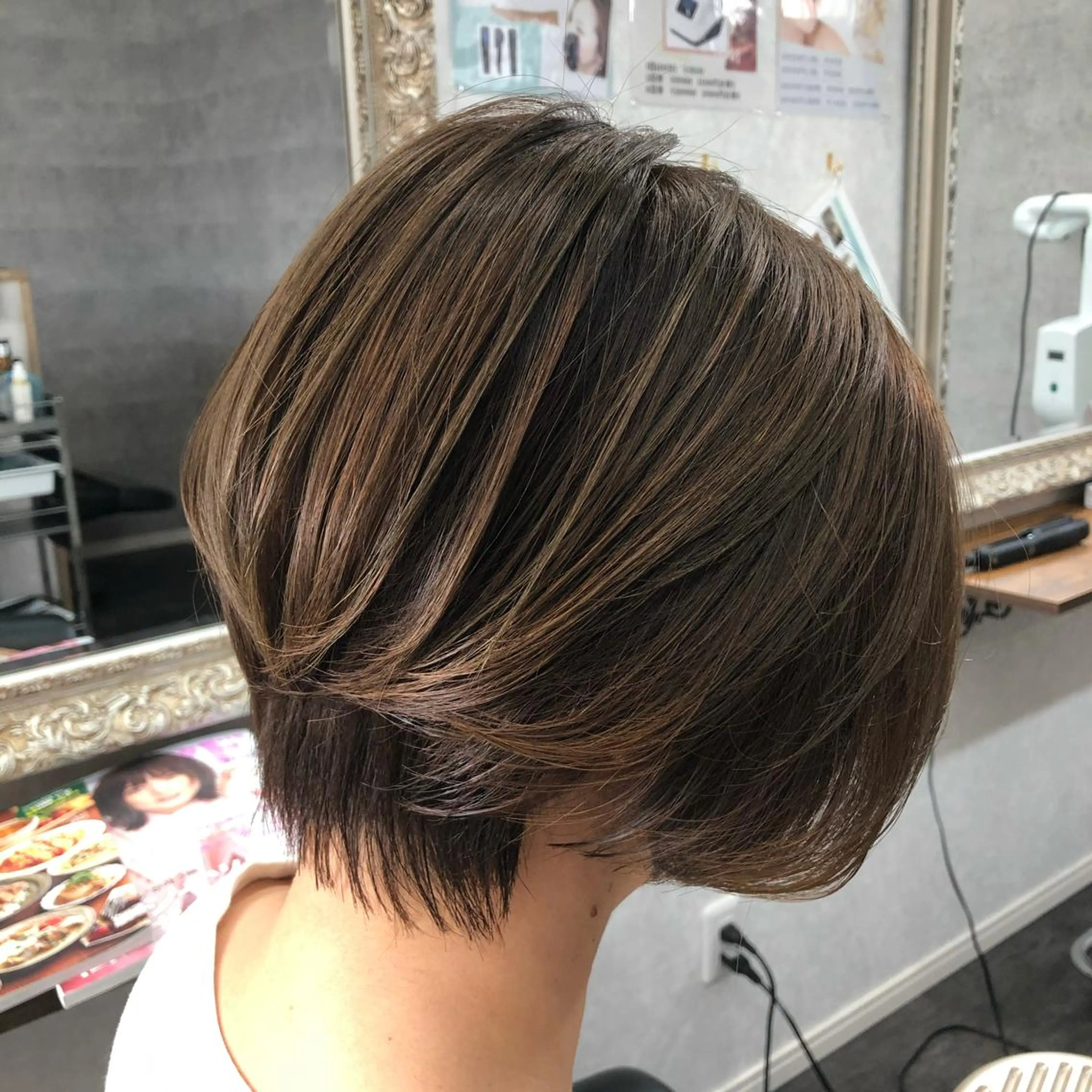 ショート カラー カット トリートメント Glad   中嶋 政文のヘアスタイル