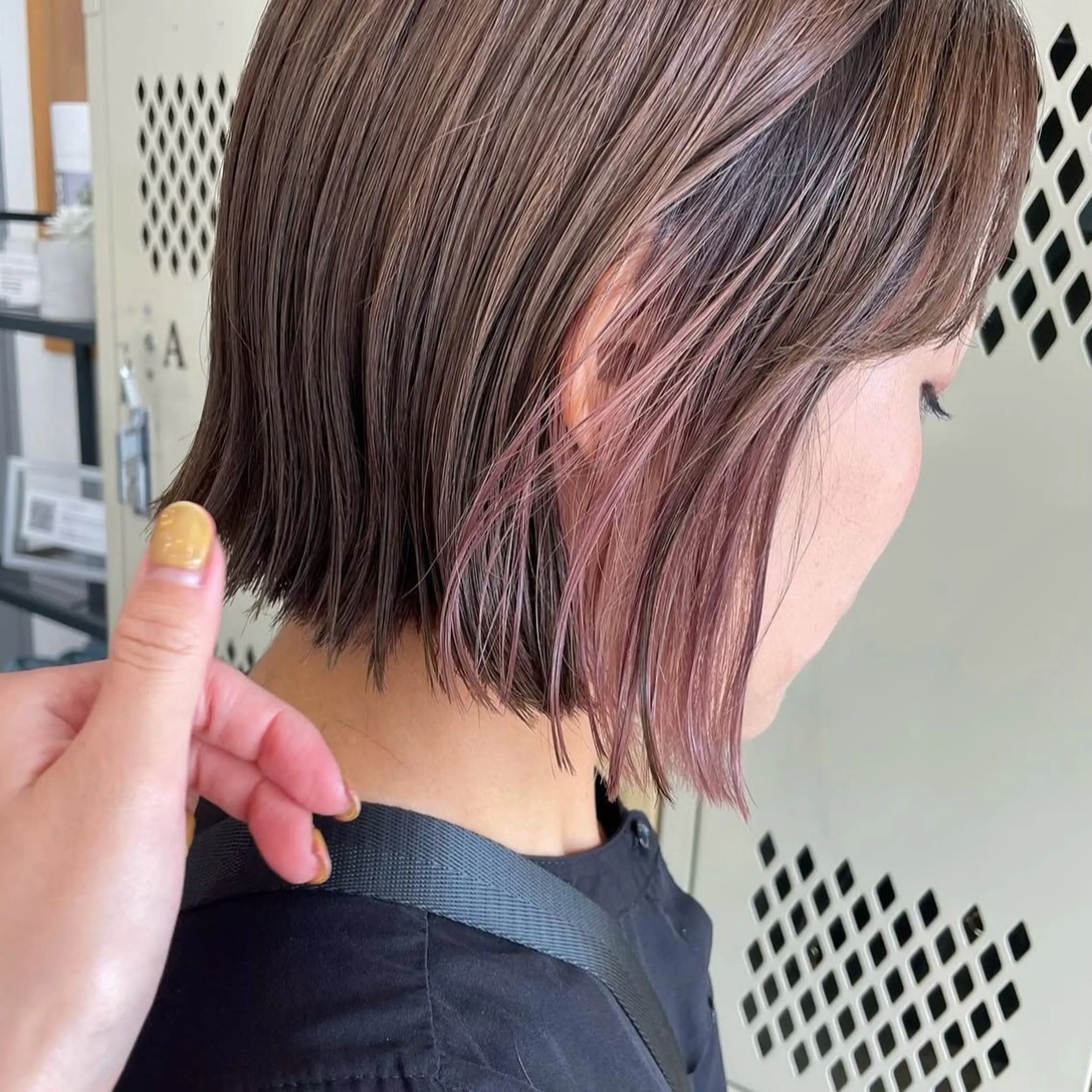 🌿minimo限定クーポン🌿カット+イヤリングカラー+全体カラー+3stepトリートメント🪞💎の写真