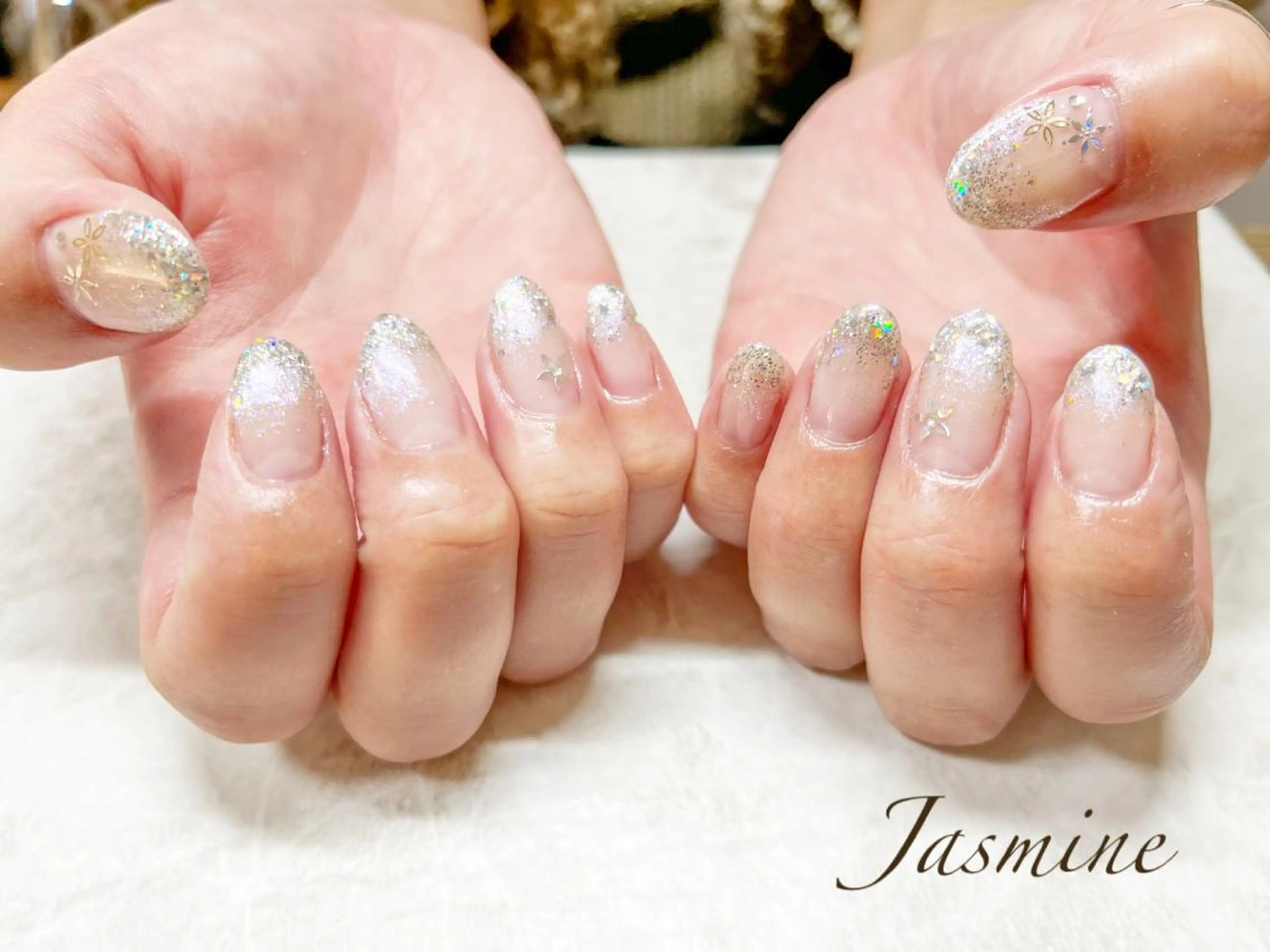 ネイル ハンドネイル Jasmine 林のネイルデザイン