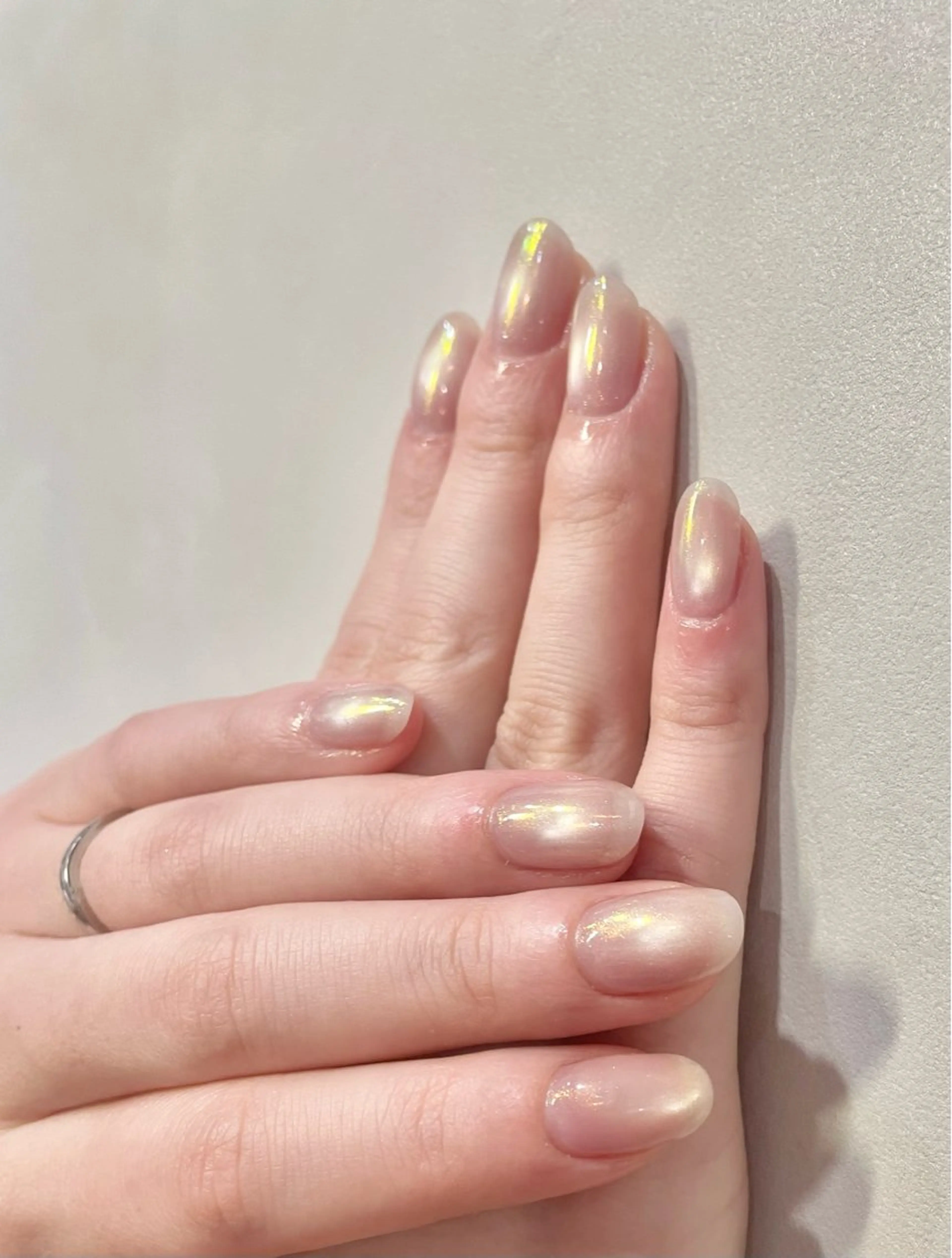 ネイル マグネットネイル ミラーネイル Lily イシイのネイルデザイン