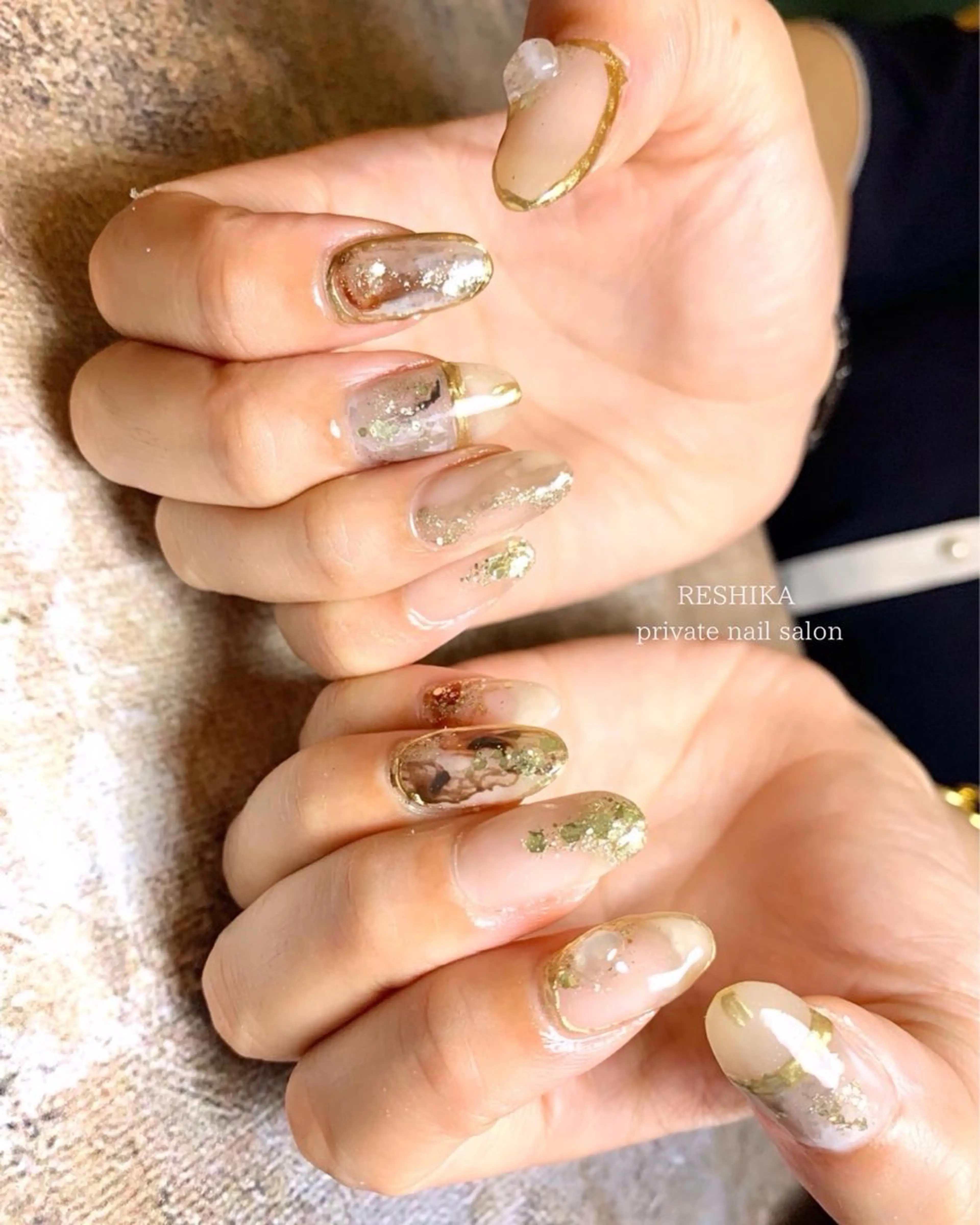 ネイル ニュアンスネイル m mのネイルデザイン