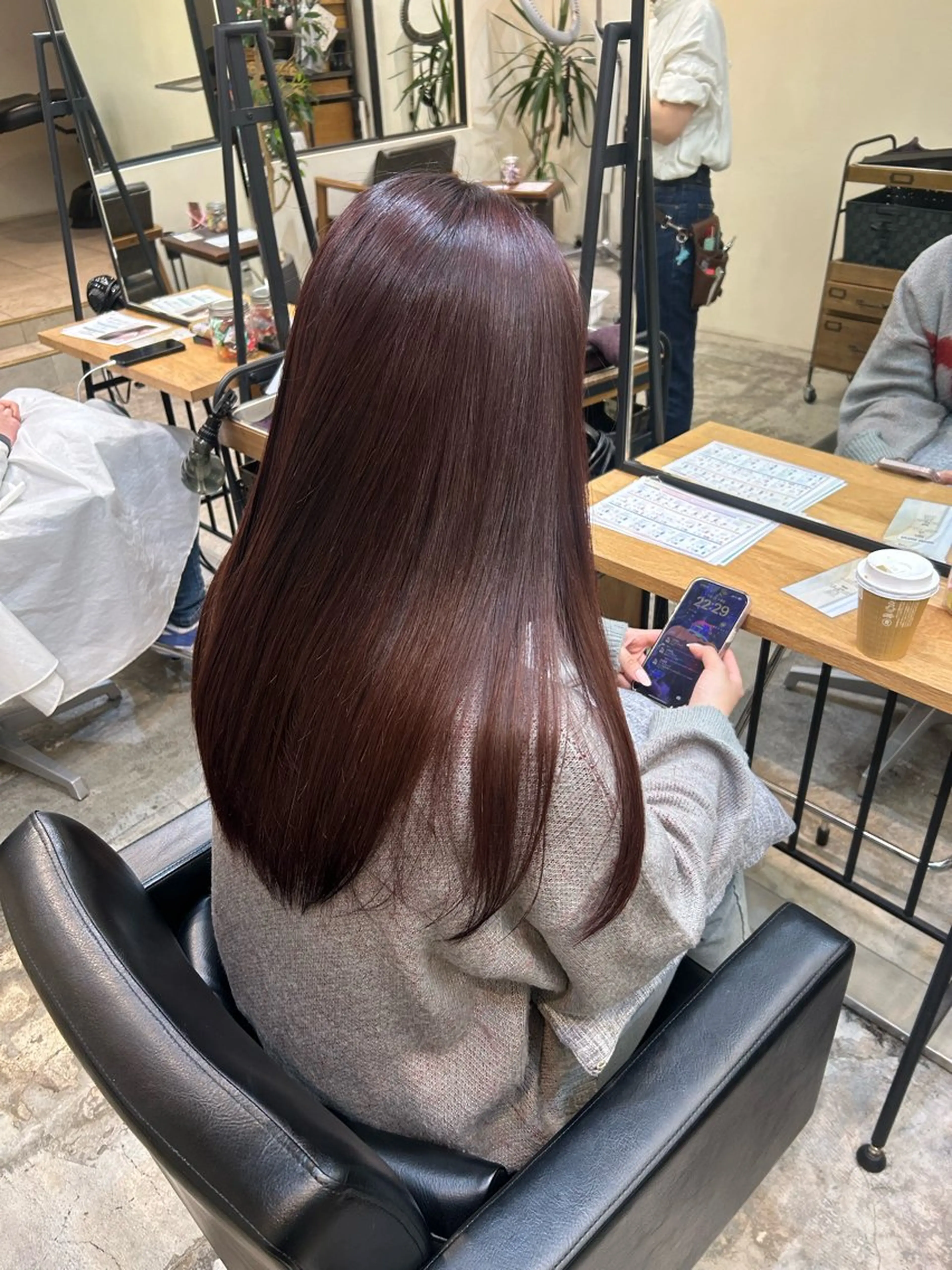 カラー 透けカラー♡ のぐちまおのヘアスタイル
