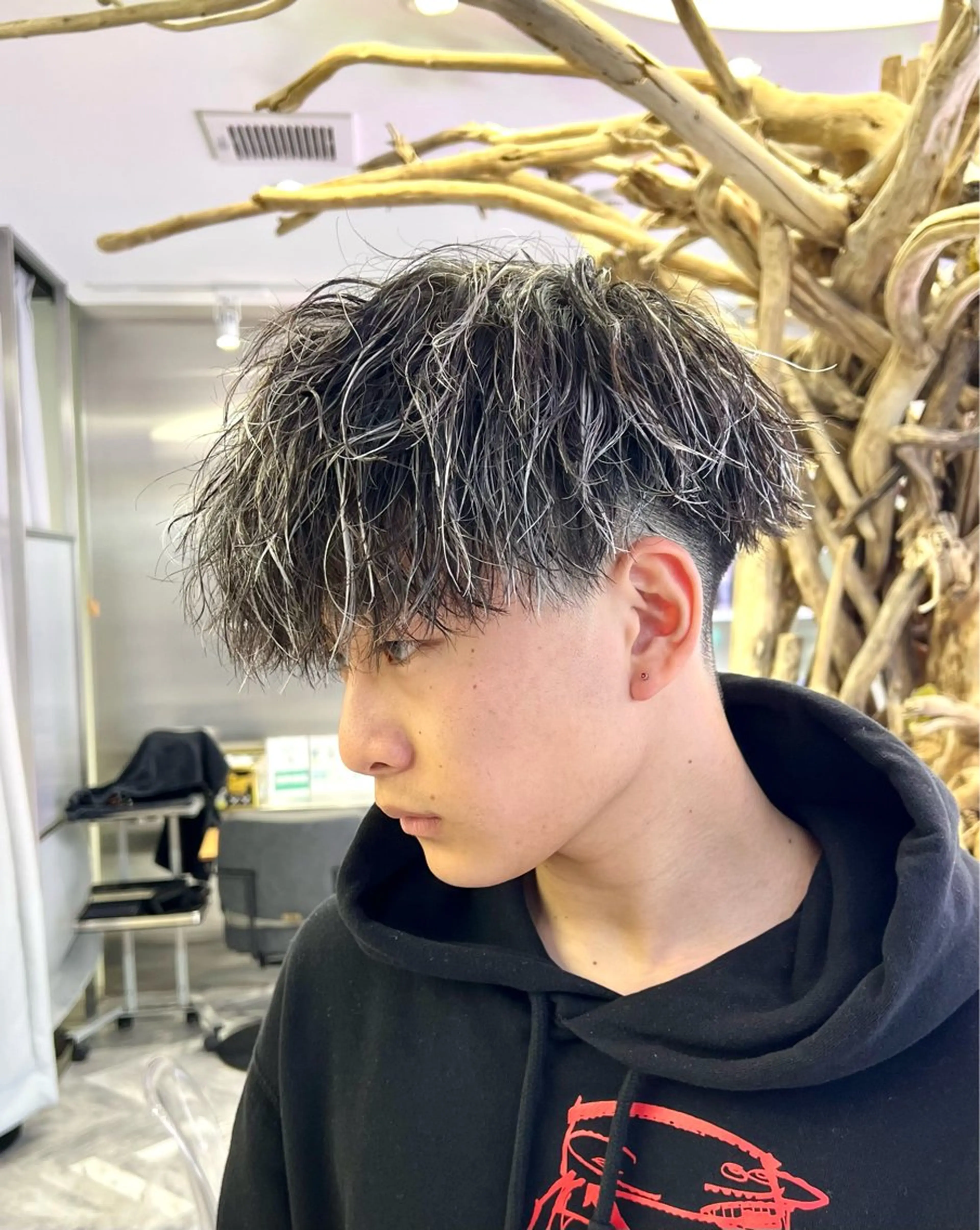 カラー パーマ メンズ カット パーマ 【圧倒的センス】 まる/メンズカラーのヘアスタイル