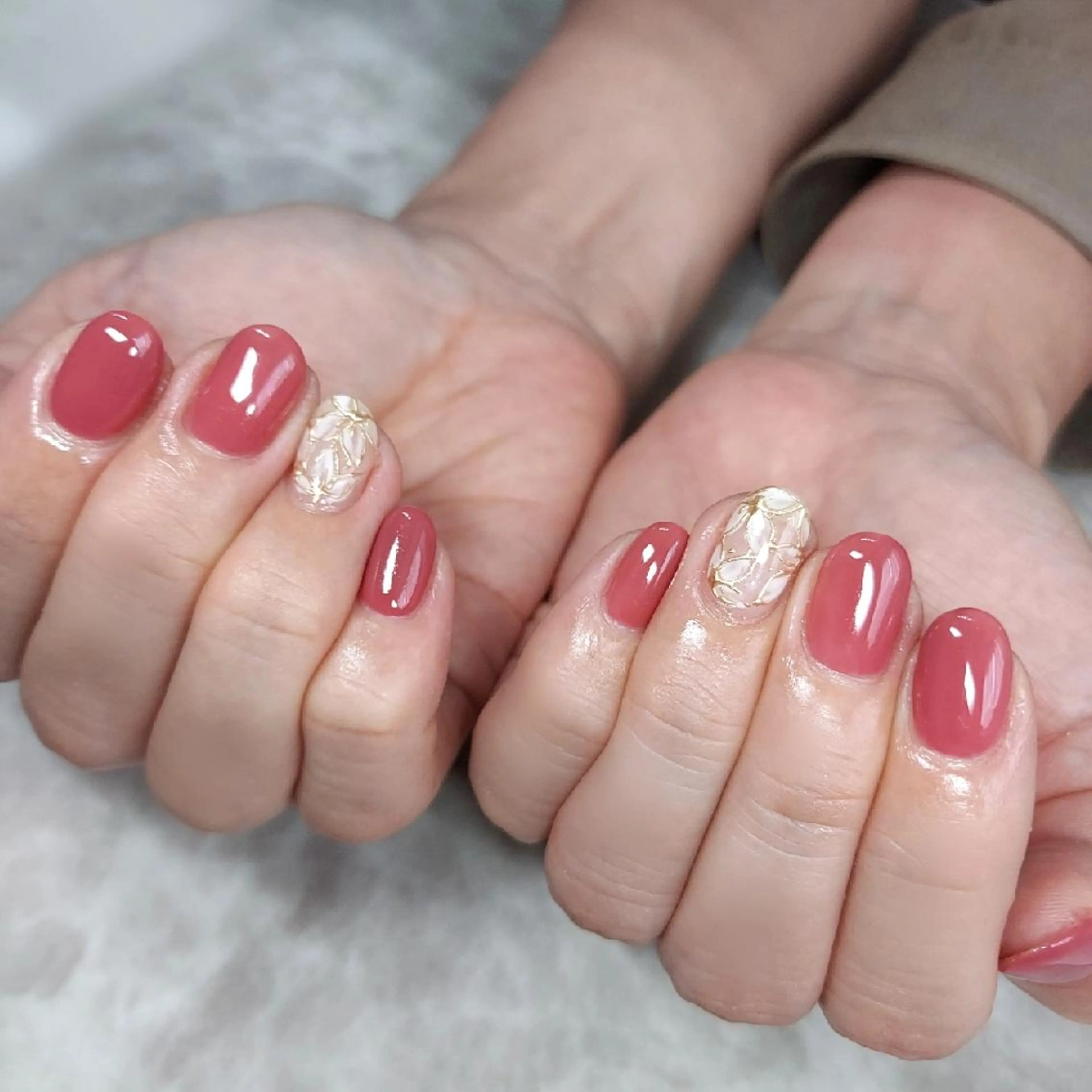 ネイル フラワーネイル マグネットネイル ミラーネイル ニュアンスネイル ハンドネイル 栗東駅 徒歩10分 ネイルサロン ディアのネイルデザイン