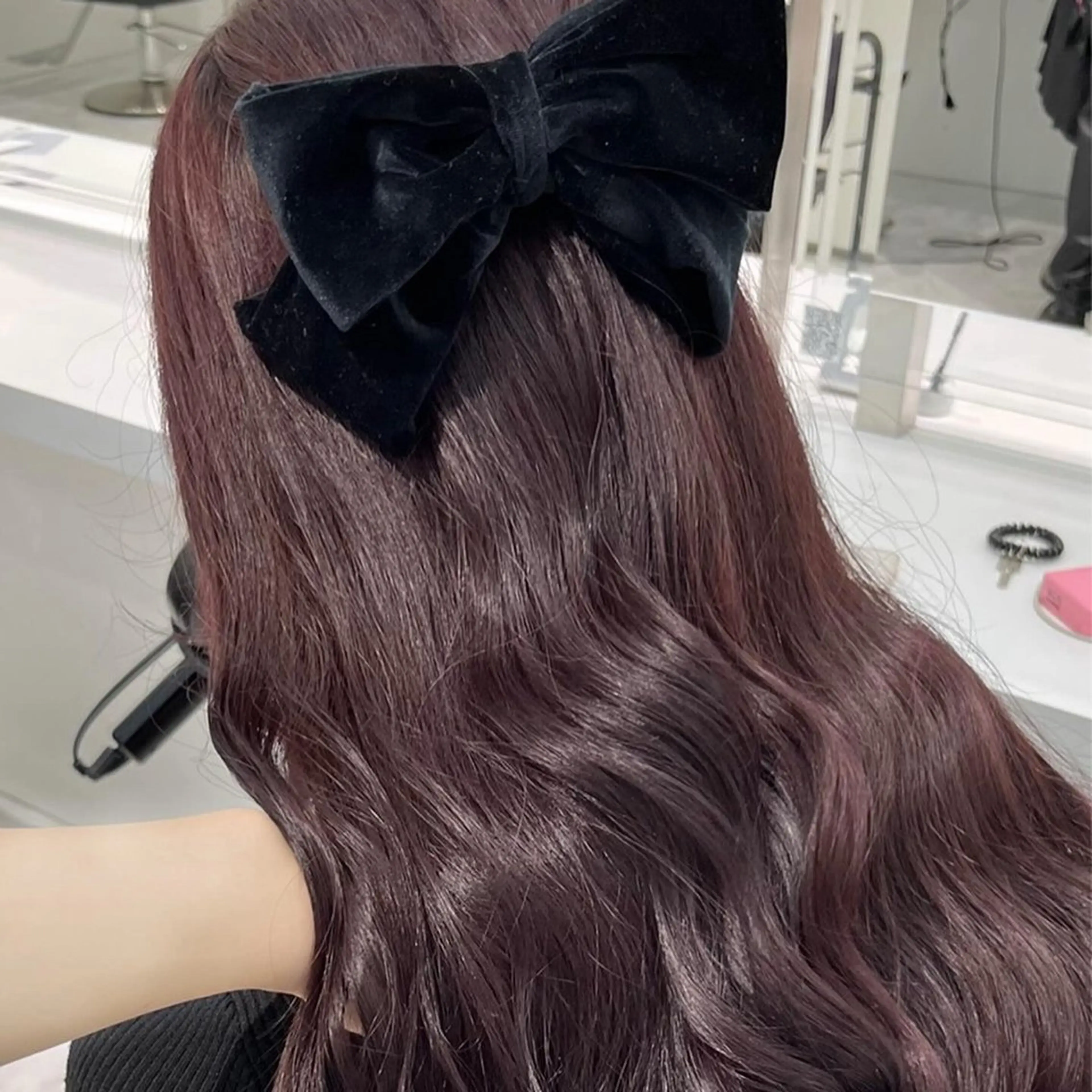 ロング カラー ヘアアレンジ 巻きラク♡レイヤー 🦢こころのヘアスタイル