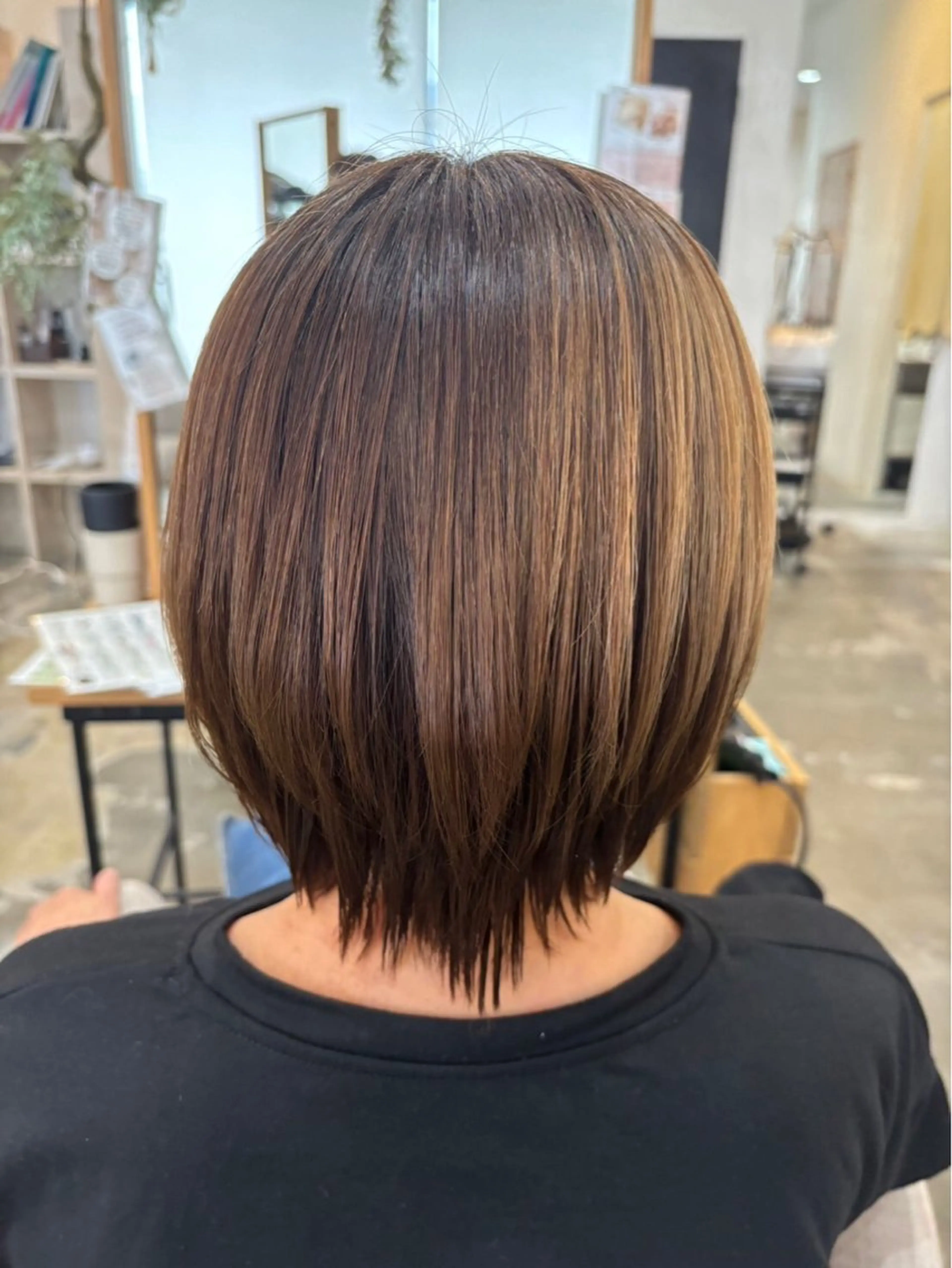 新畑 京子のヘアスタイル