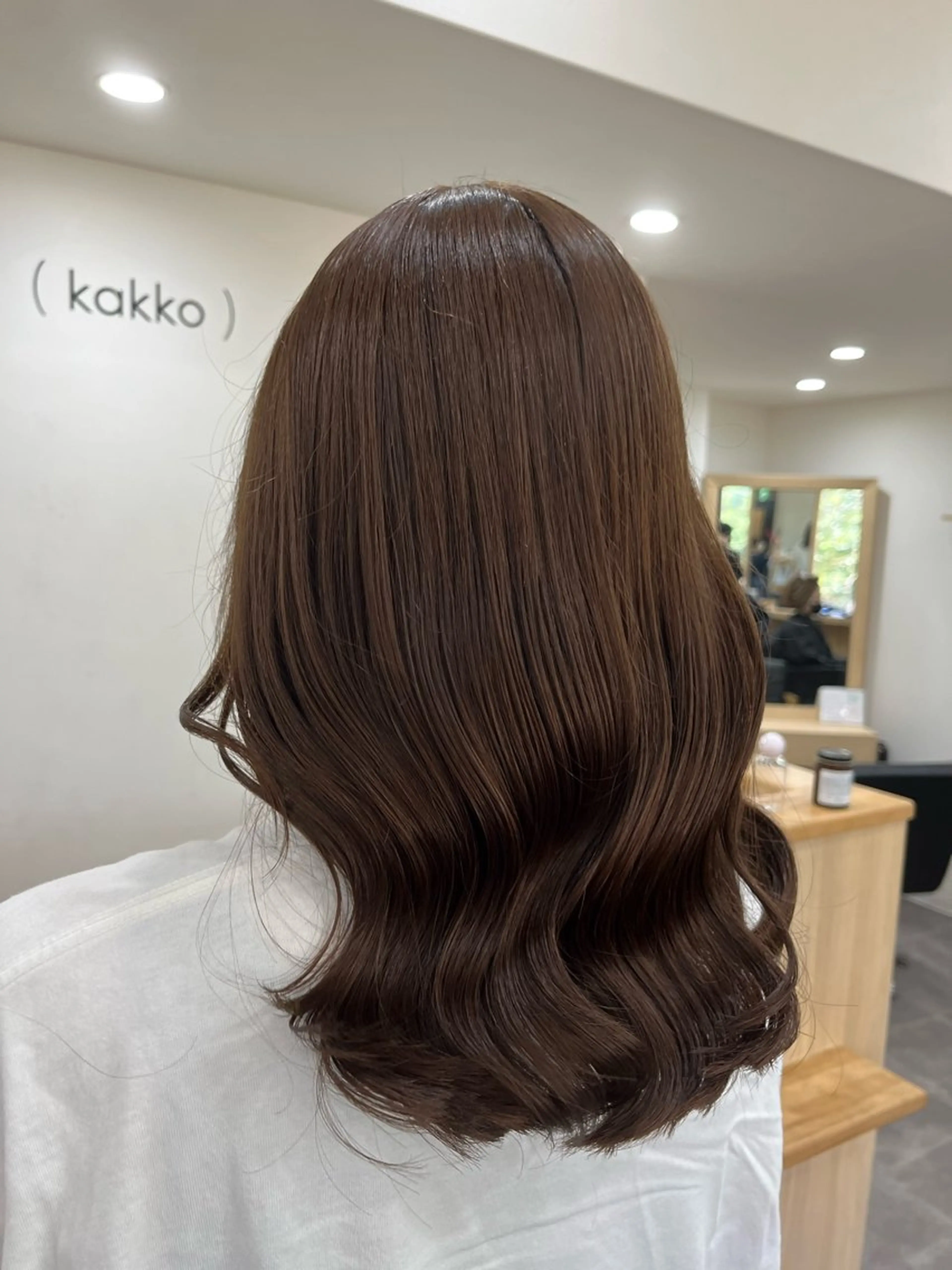 ロング カラー カット ヘアカラー トリートメント (kakko) ayumiのヘアスタイル