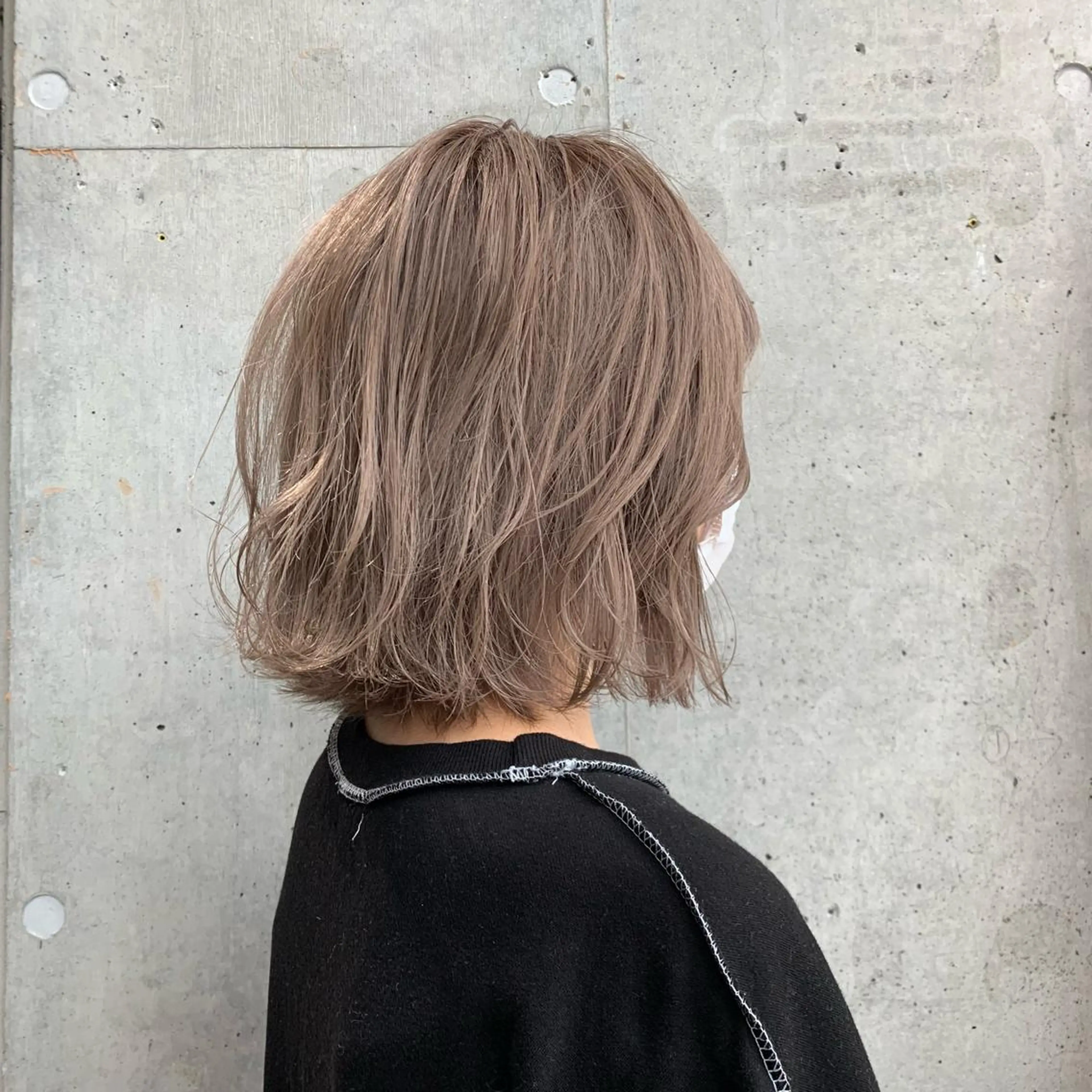 ミディアム カラー ブルーカラー ブルーラベンダー ラベンダーカラー ヘアカラー トリートメント 🤍柔らかhair 🤍Kazu 🐩のヘアスタイル