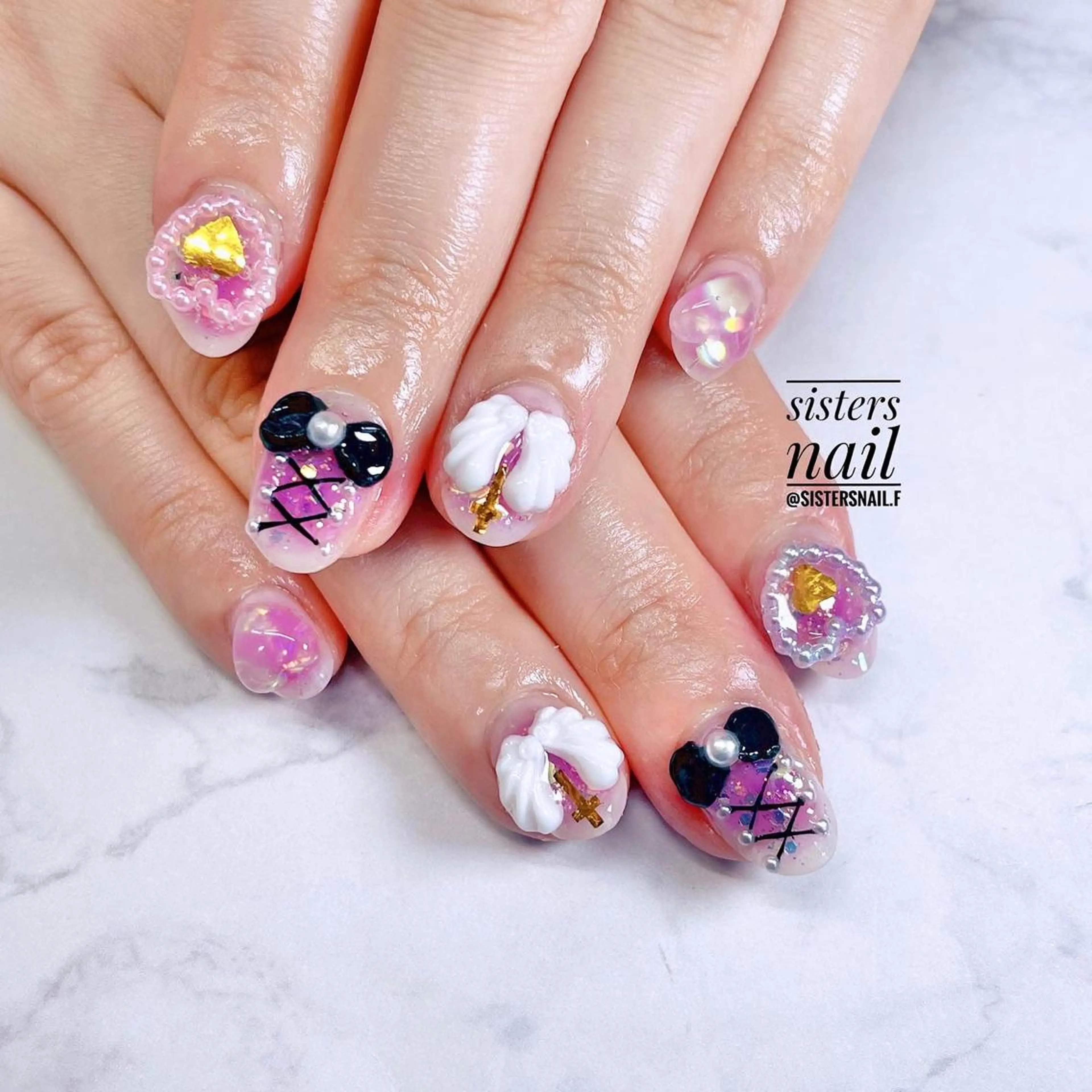 ネイル sisters nail.fのネイルデザイン
