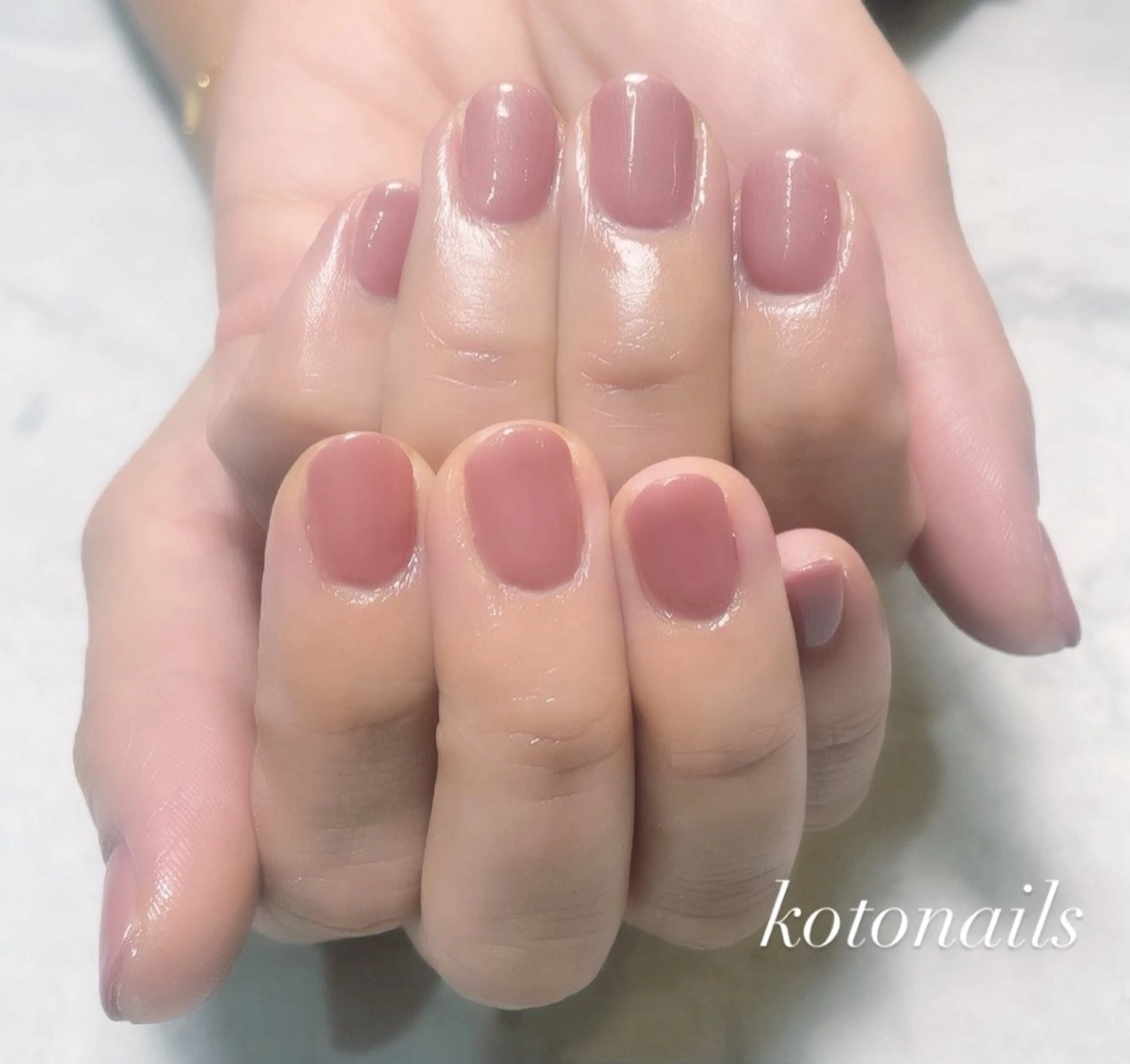 ネイル ワンカラーネイル koto nails所属・koto nailsのネイルデザイン