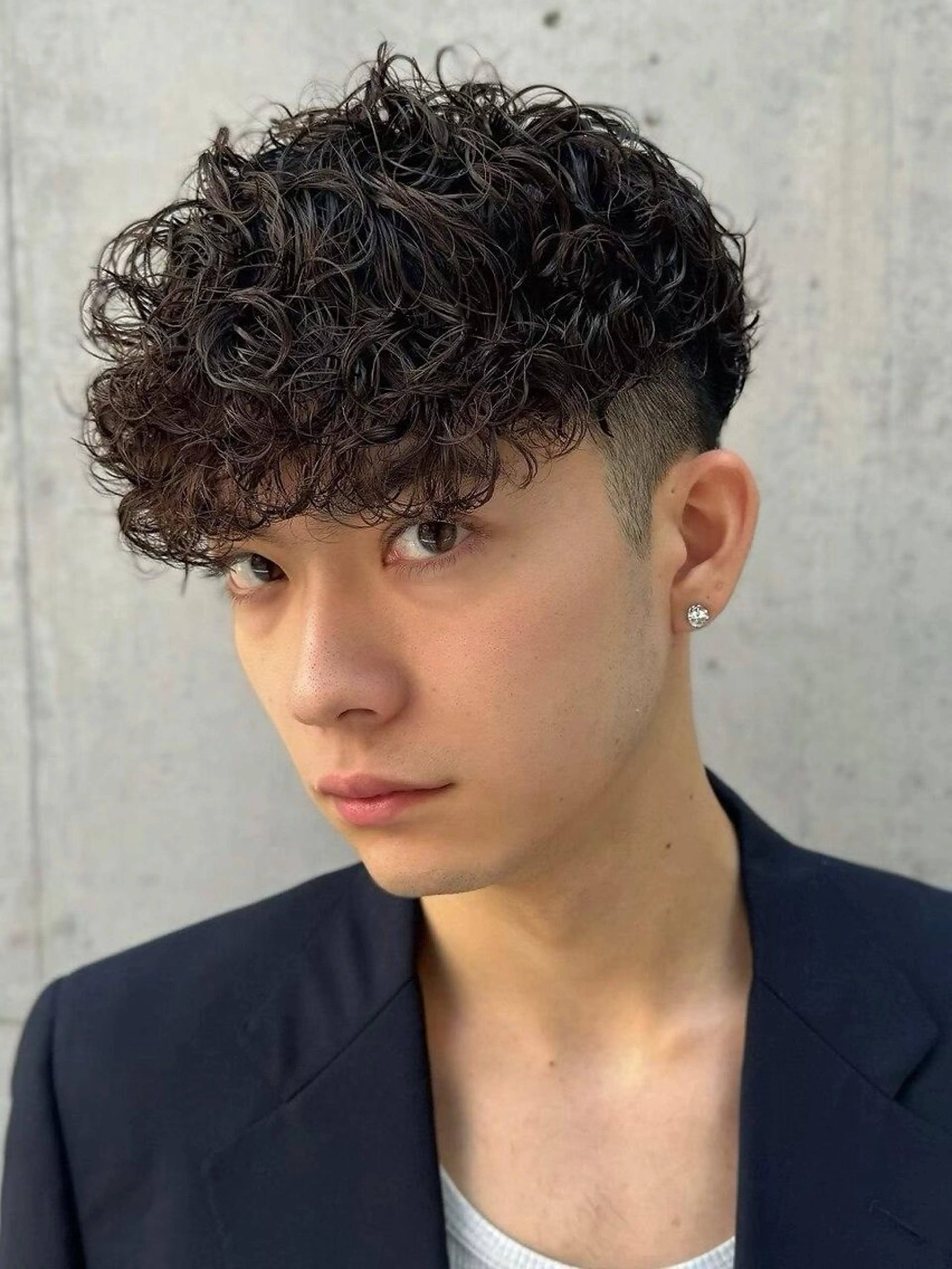 ショート パーマ メンズ 似合わせカット /fifth富樫倭のヘアスタイル