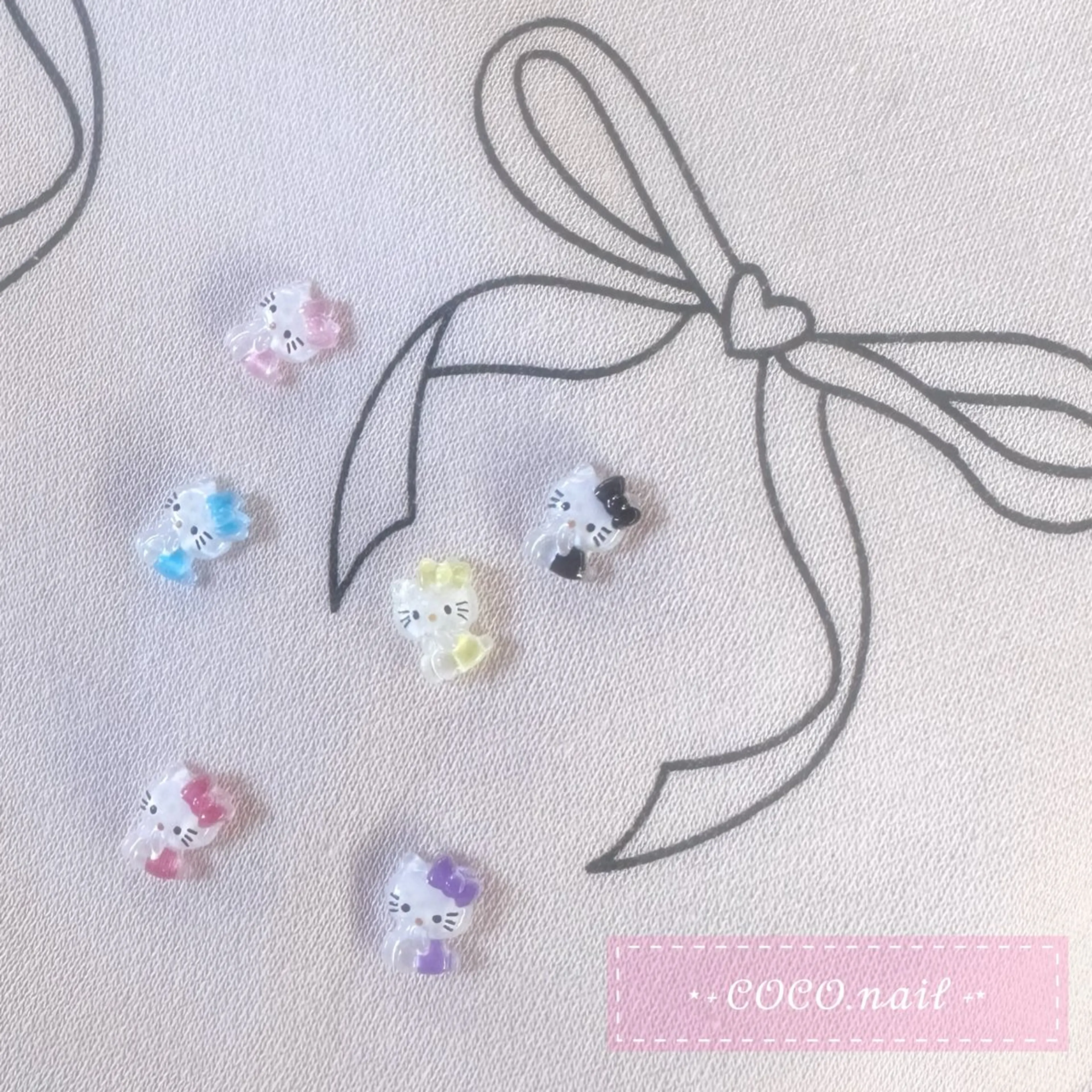 ネイル ハンドネイル lili.nail y2k/長さ出しのネイルデザイン