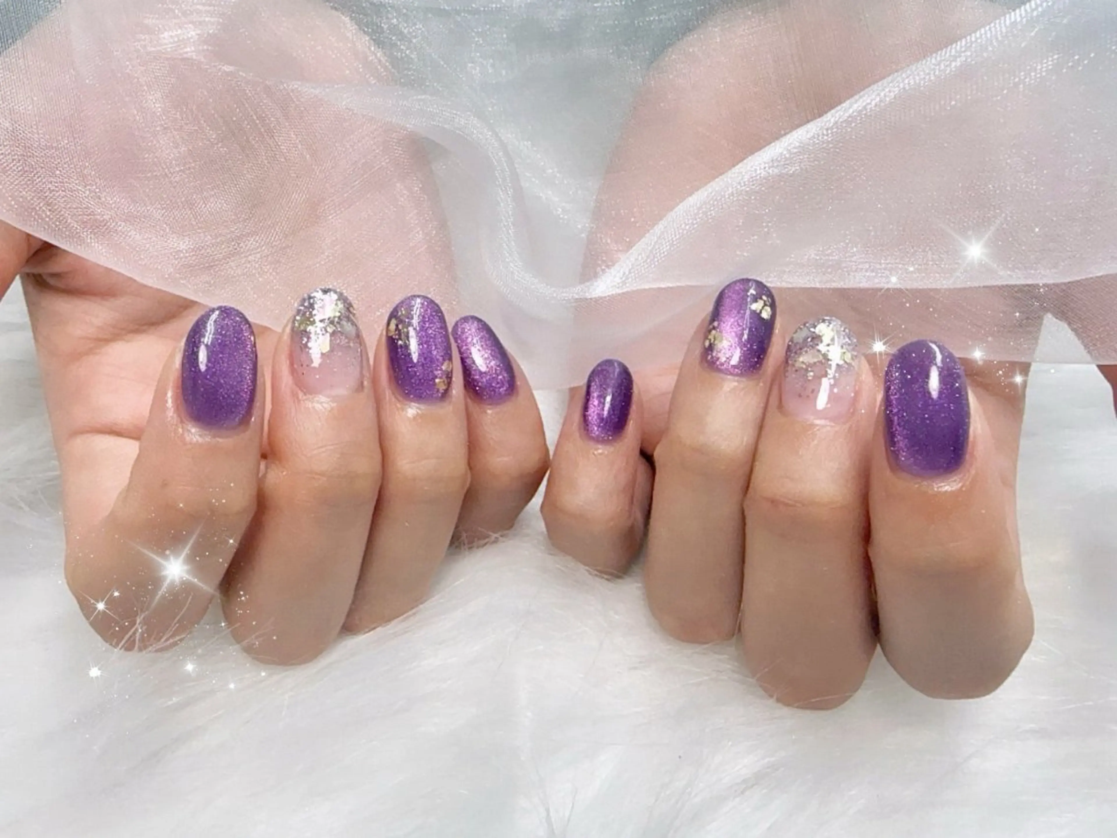 ショート ハンドネイル Lili Nail Studio西荻窪店のネイルデザイン