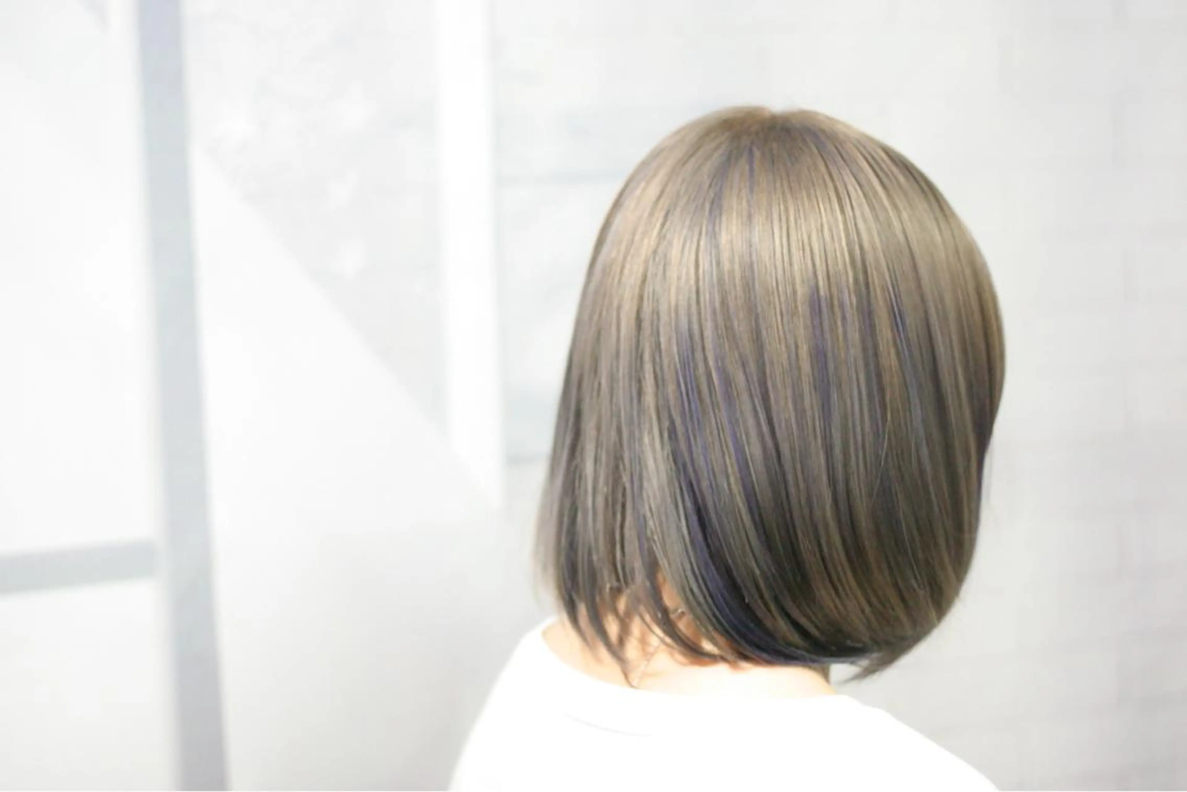 ミディアム カラー じょん 。のヘアスタイル