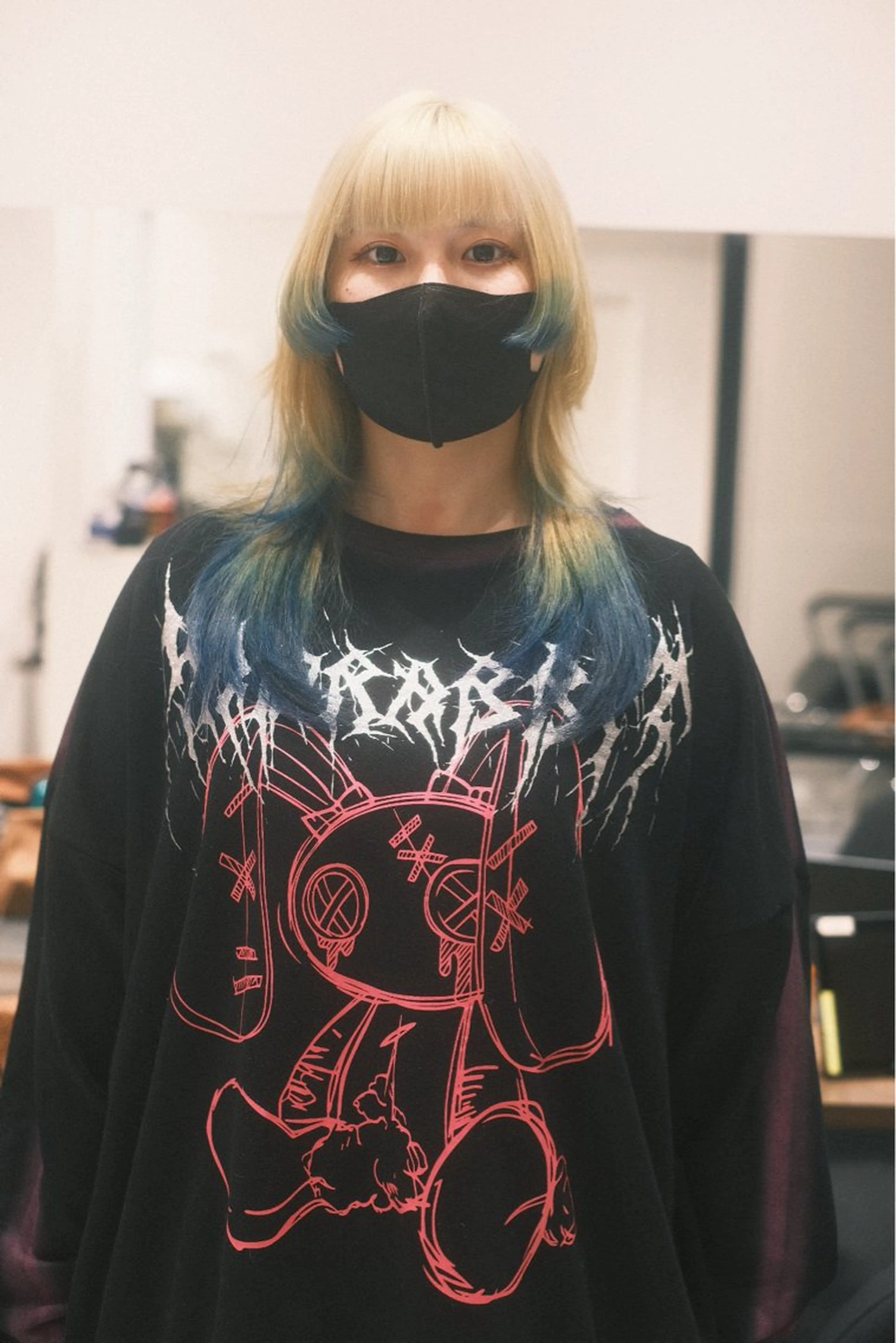 セミロング カラー ヘアアレンジ カット ヘアカラー トリートメント 個性爆弾💣 ダブルカラー/ゆかのヘアスタイル