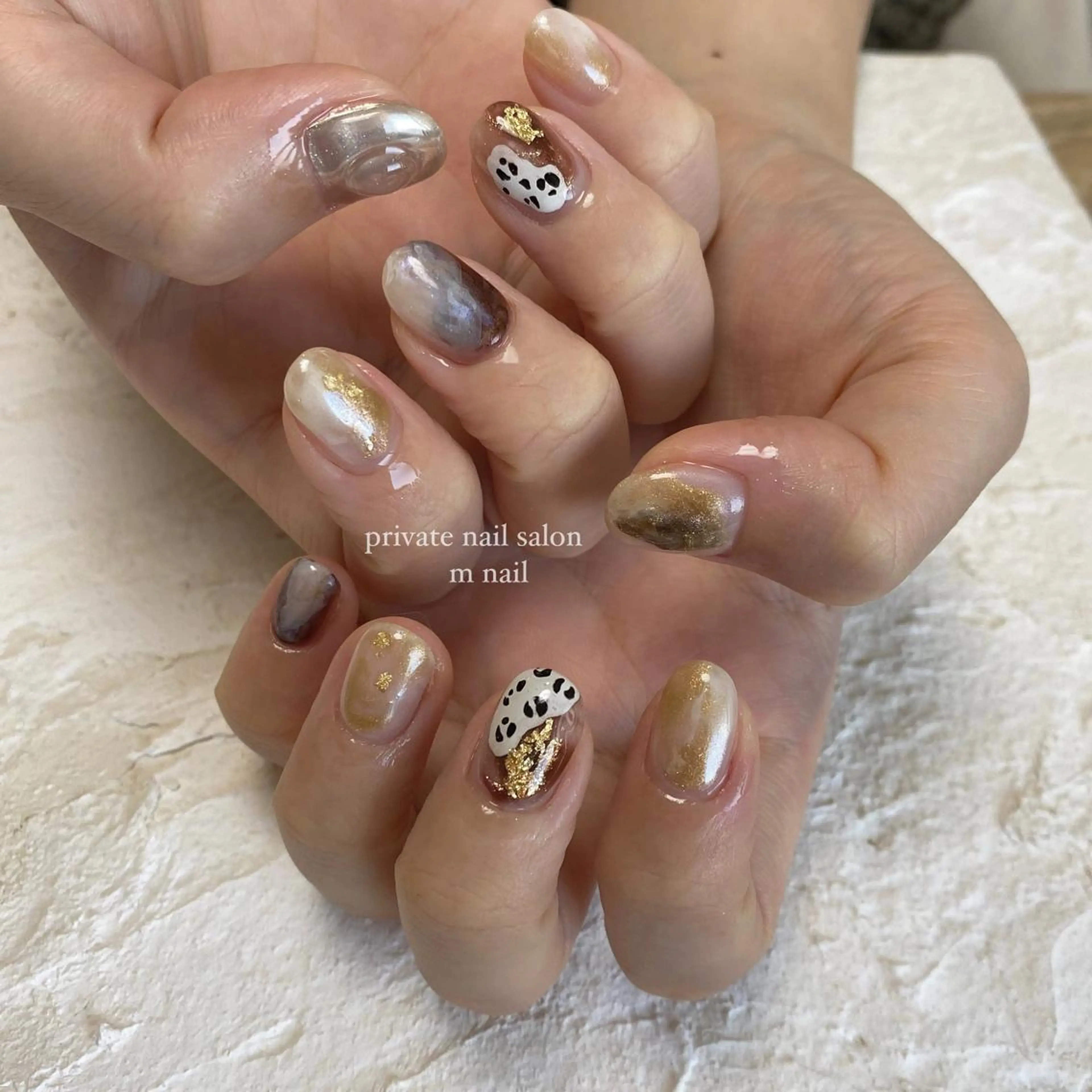 ネイル 持ち込み ハンドネイル 小河原 舞のネイルデザイン