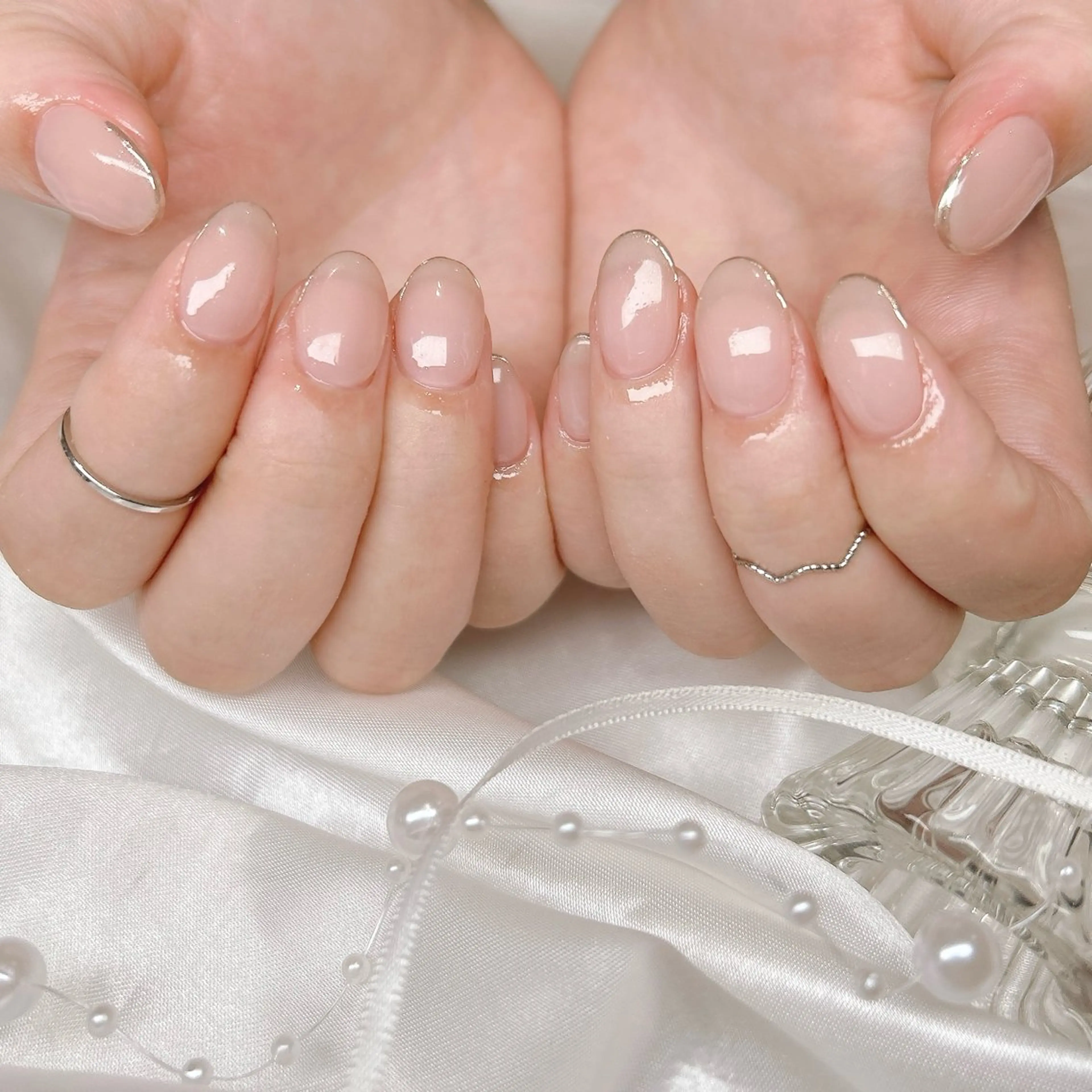 ネイル シンプルネイル ハンドネイル junna 金山.東別院.上前津のネイルデザイン