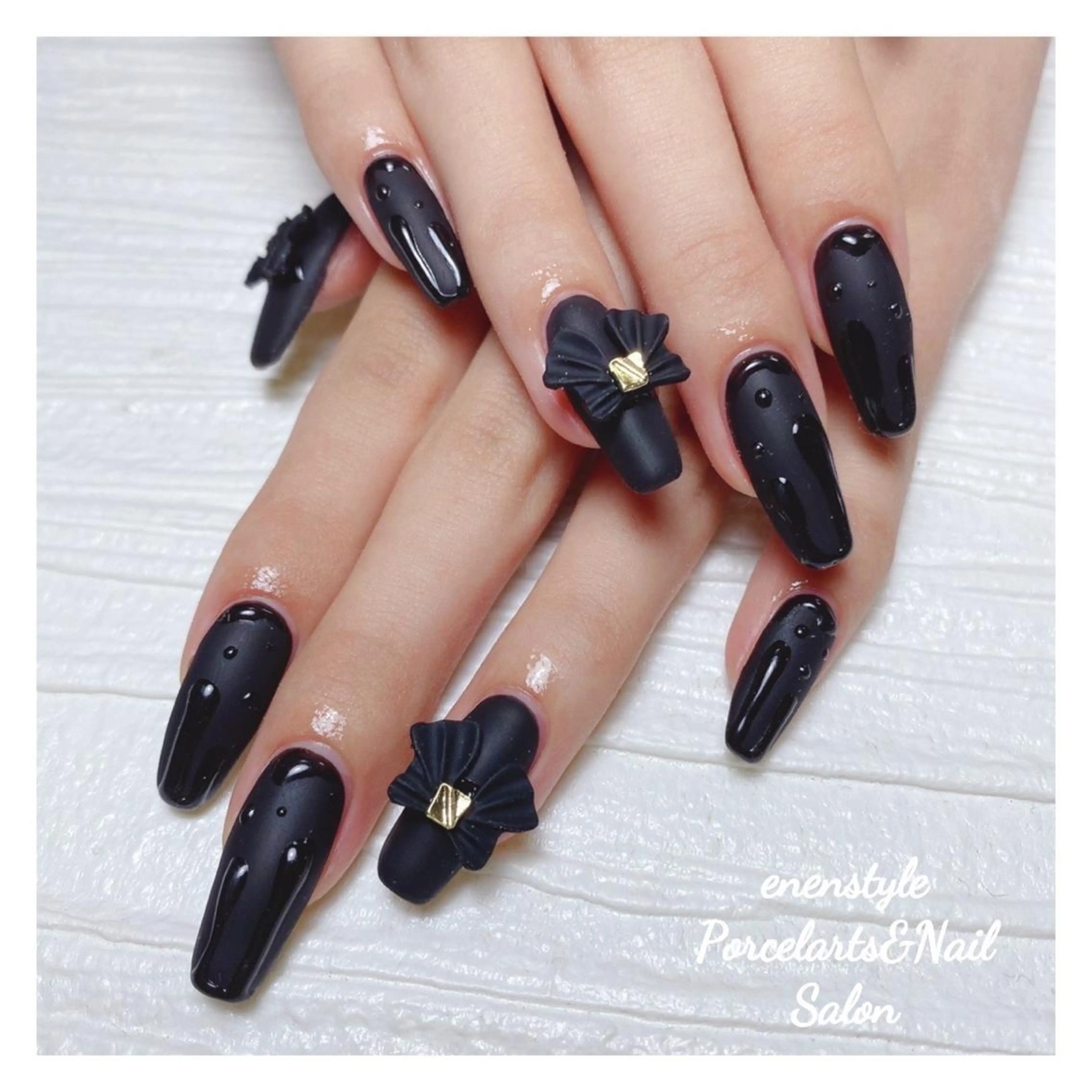 ミディアム ネイル 👑enen style👑のネイルデザイン