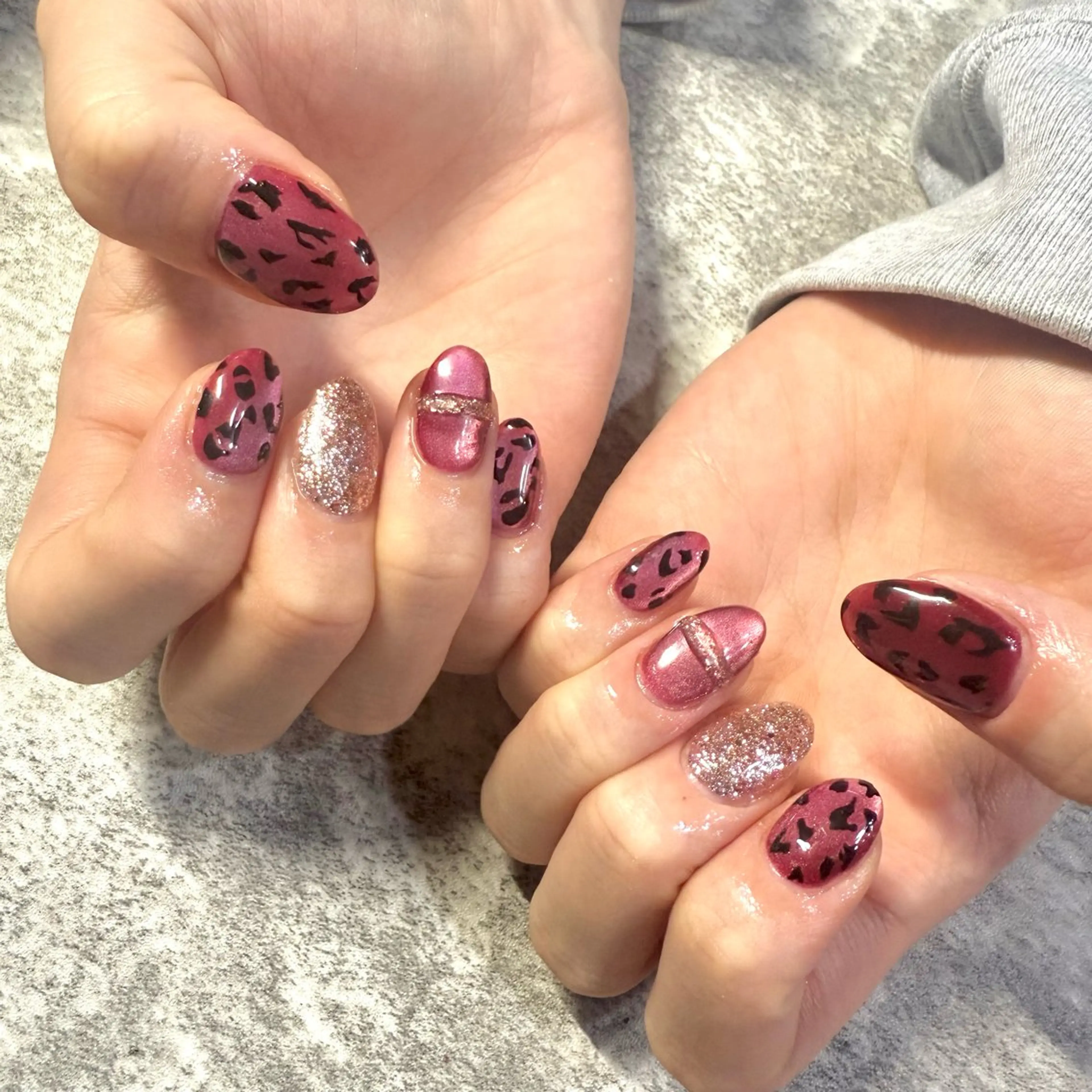 ネイル アニマル柄 ハンドネイル ★Rinail... .のネイルデザイン