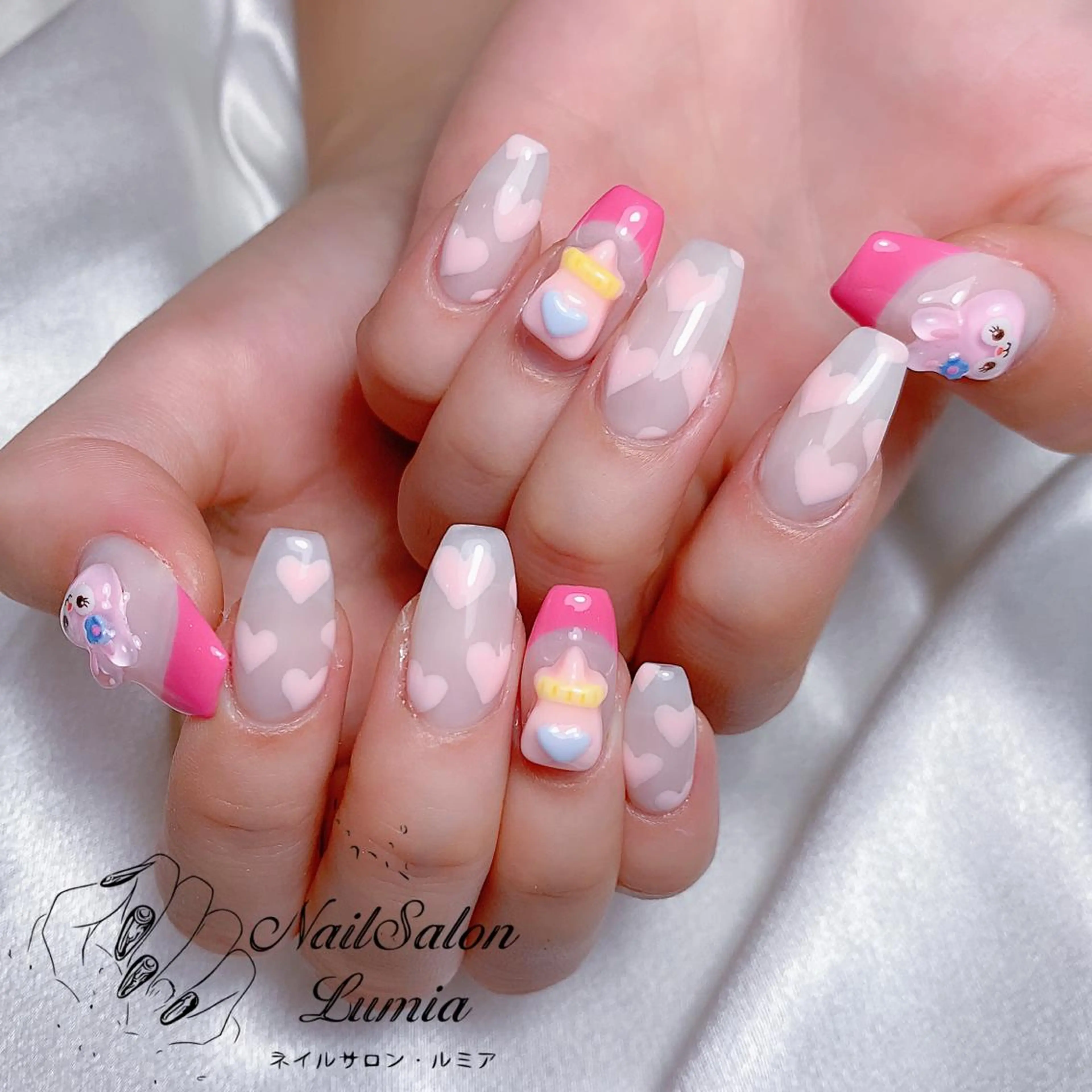 ネイル ハンドネイル ネイルサロン ルミア Lumia 店長のネイルデザイン
