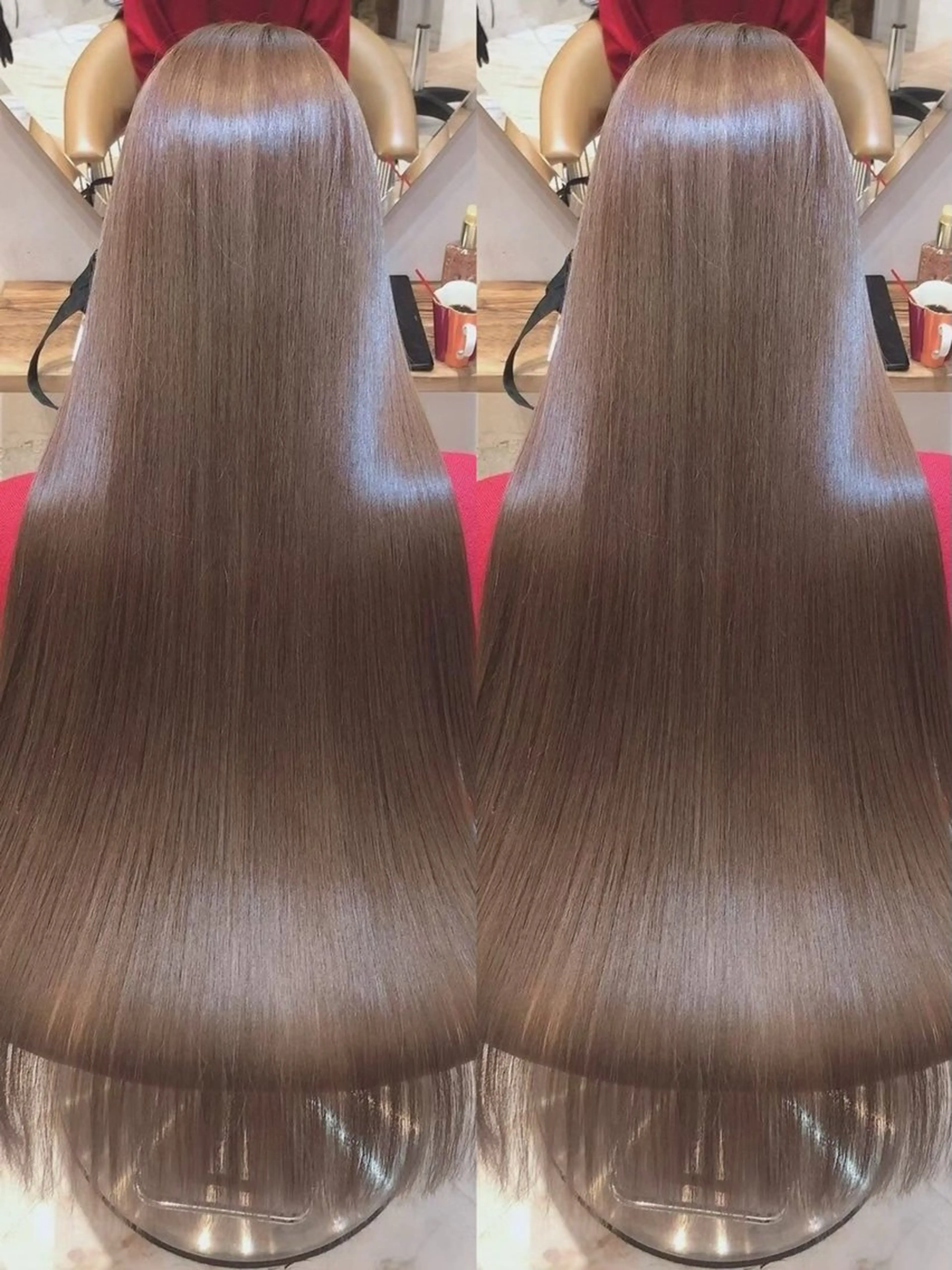 HINA 仙台/ レイヤー/縮毛矯正のヘアスタイル