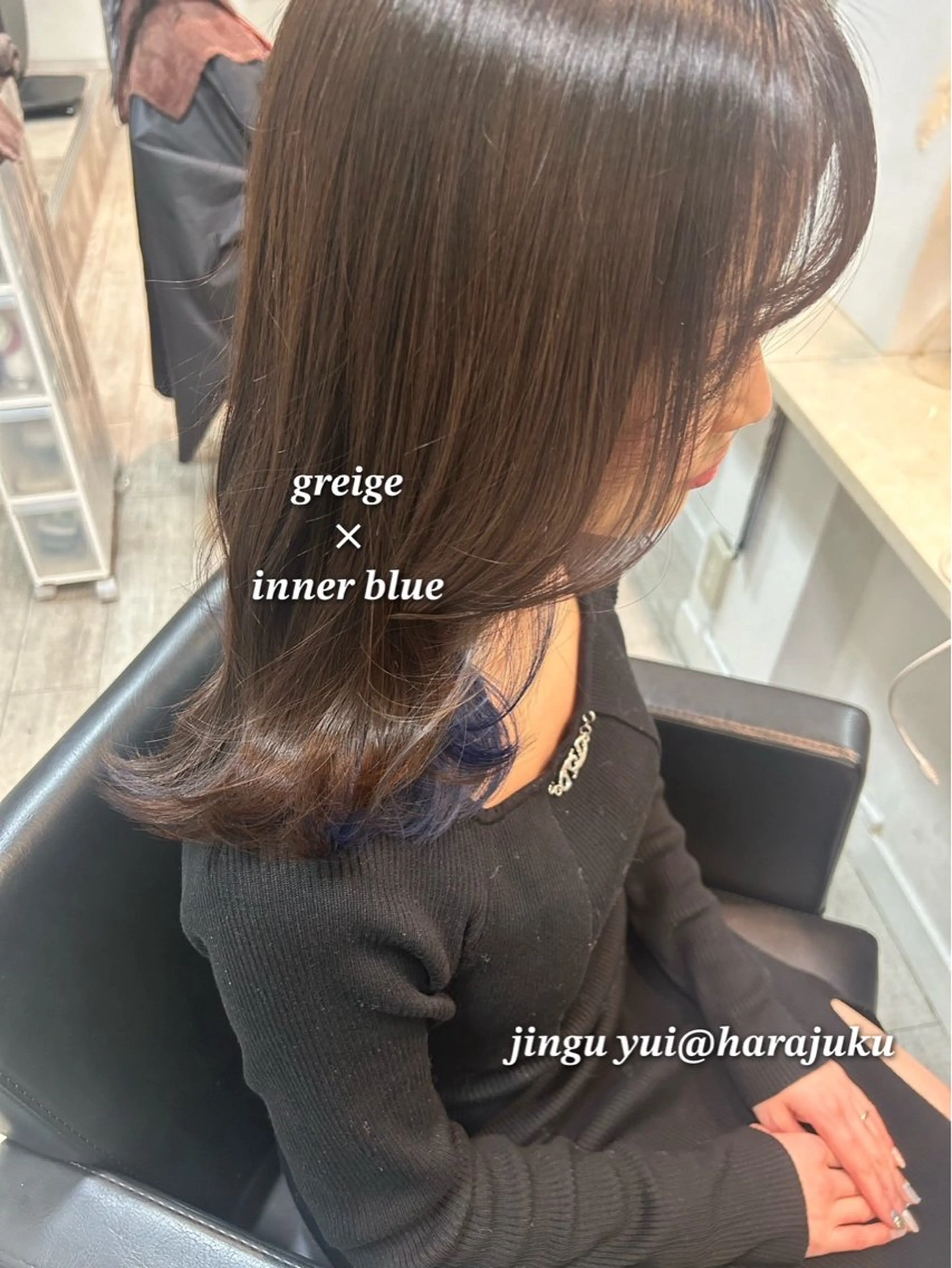 ミディアム カラー パーマ ヘアアレンジ メンズ ワット 原宿のヘアスタイル