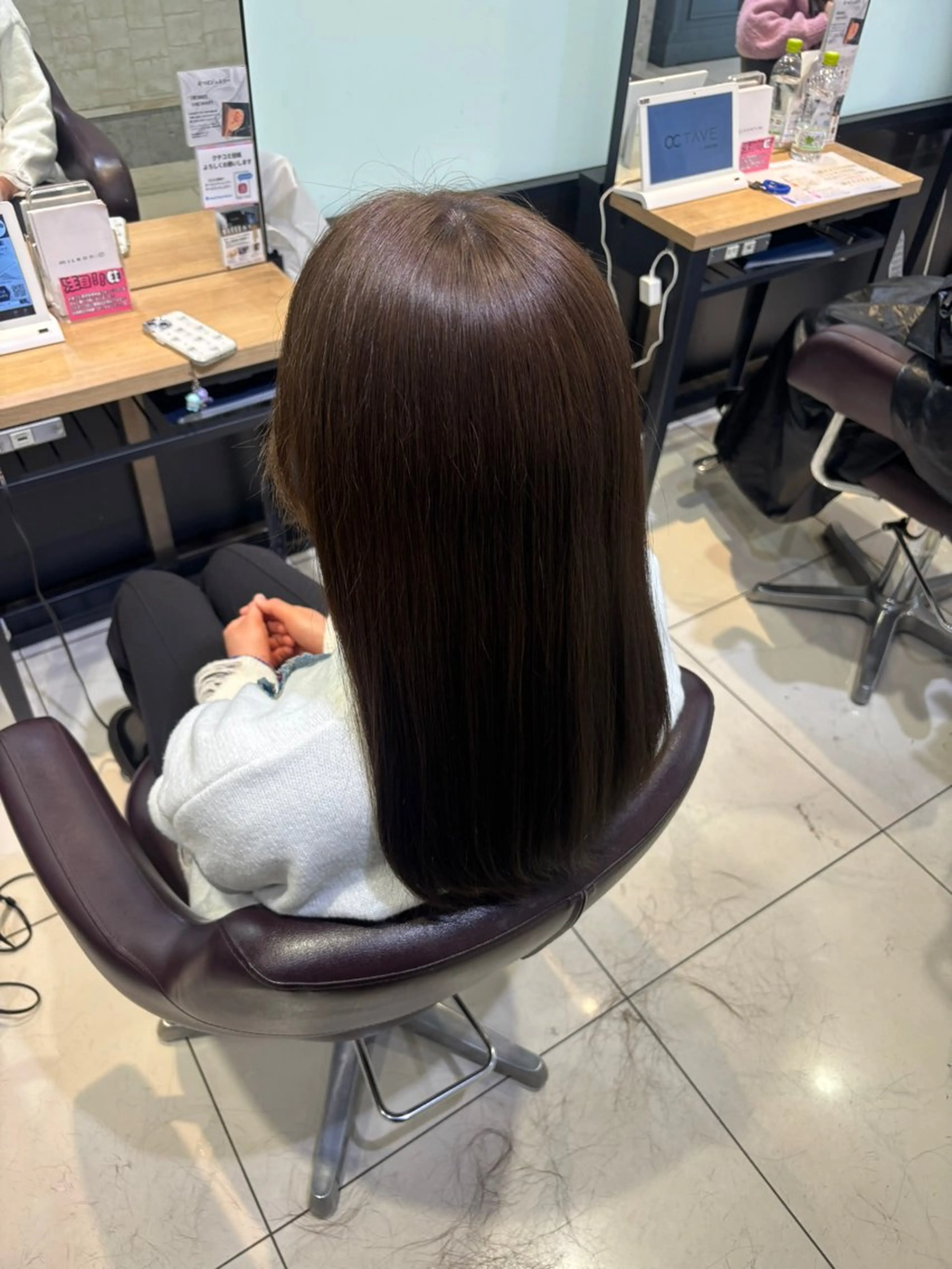 ロング カラー カット ヘアカラー 韓国髪質改善艶カラー /レイヤー/miyuのヘアスタイル