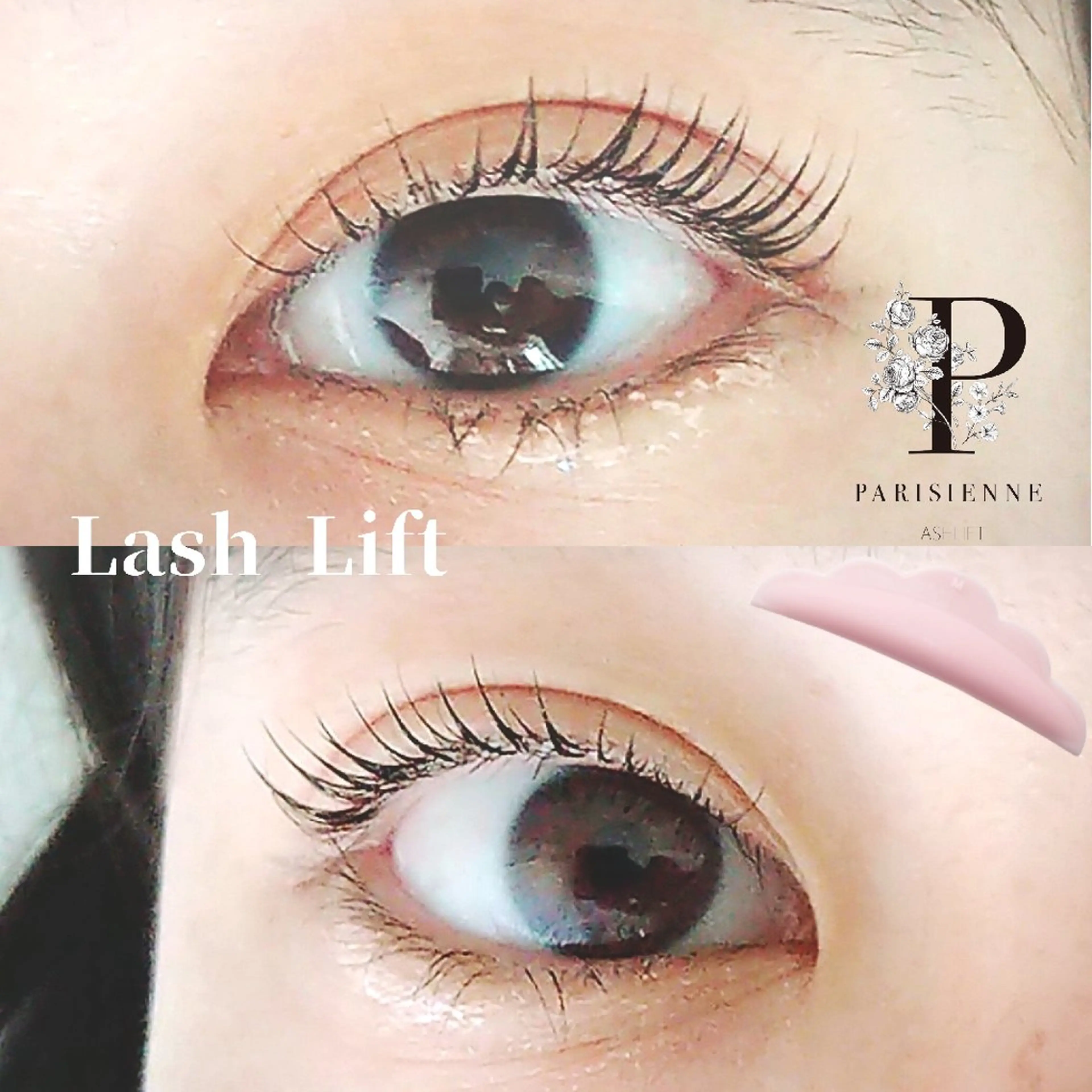 マツエク・マツパ パリジェンヌラッシュリフト マツパ 水口 桃花のマツエク・マツパデザイン